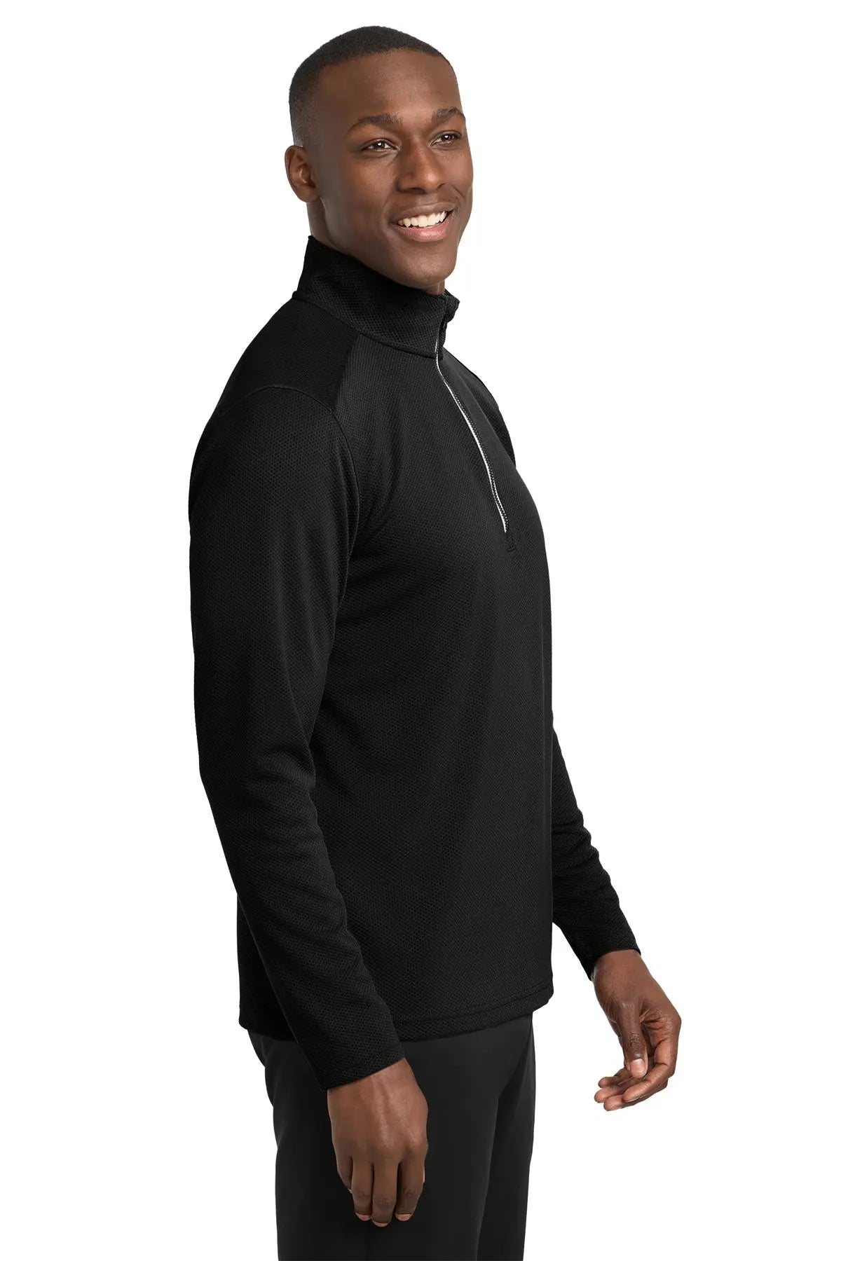 Sport-Tek® Sport-Wick® Textured 1/4-Zip Pullover #ST860 Game Over Merch