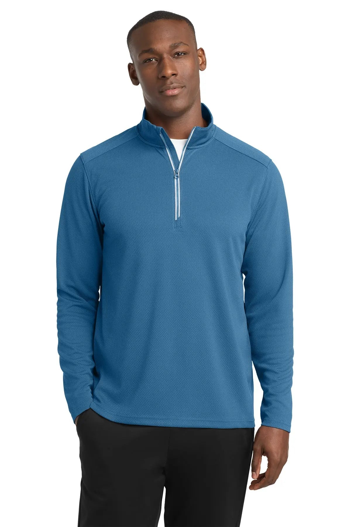 Sport-Tek® Sport-Wick® Textured 1/4-Zip Pullover #ST860 Game Over Merch