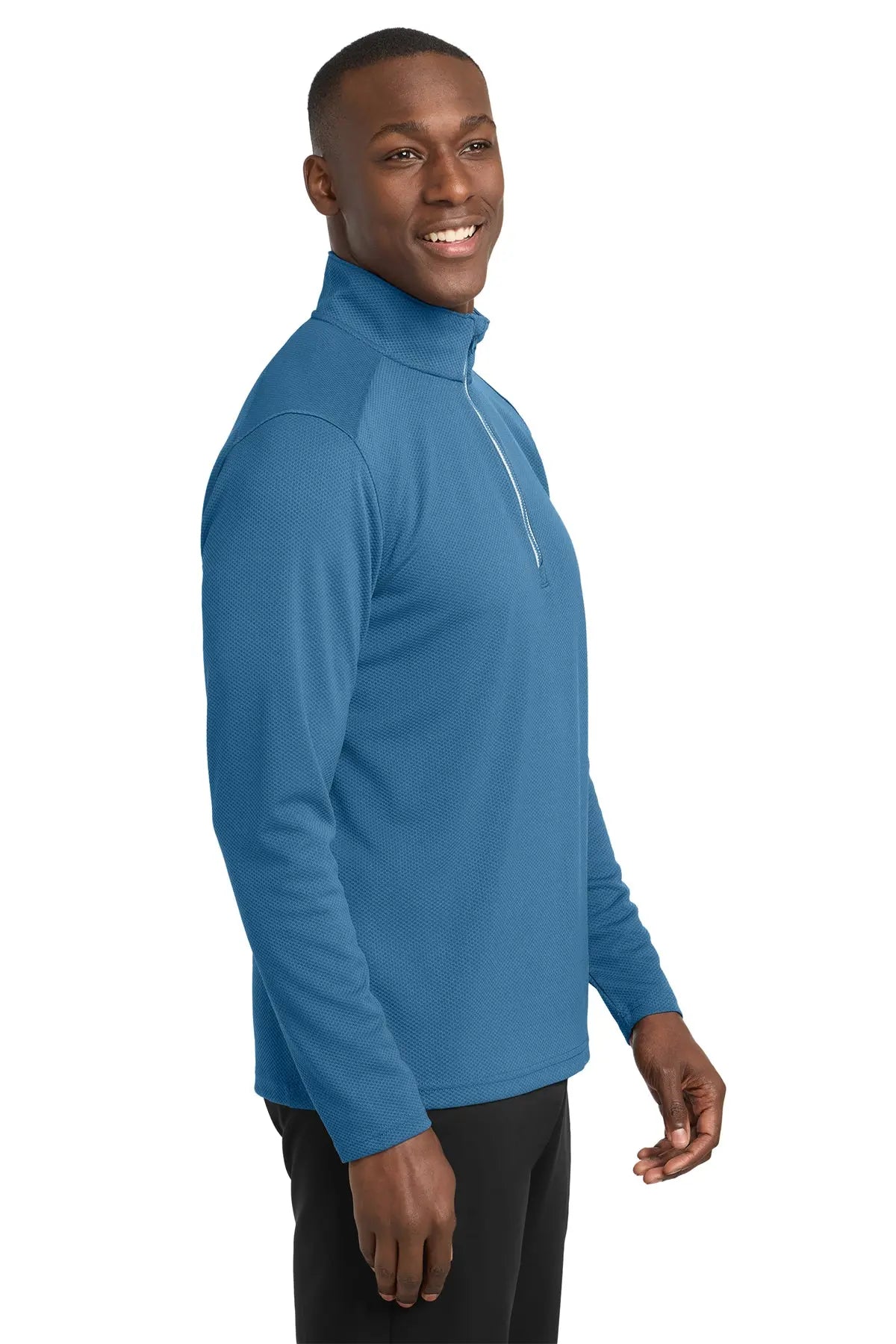 Sport-Tek® Sport-Wick® Textured 1/4-Zip Pullover #ST860 Game Over Merch
