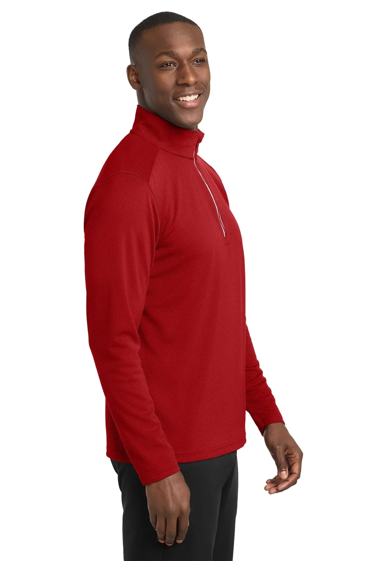 Sport-Tek® Sport-Wick® Textured 1/4-Zip Pullover #ST860 Game Over Merch