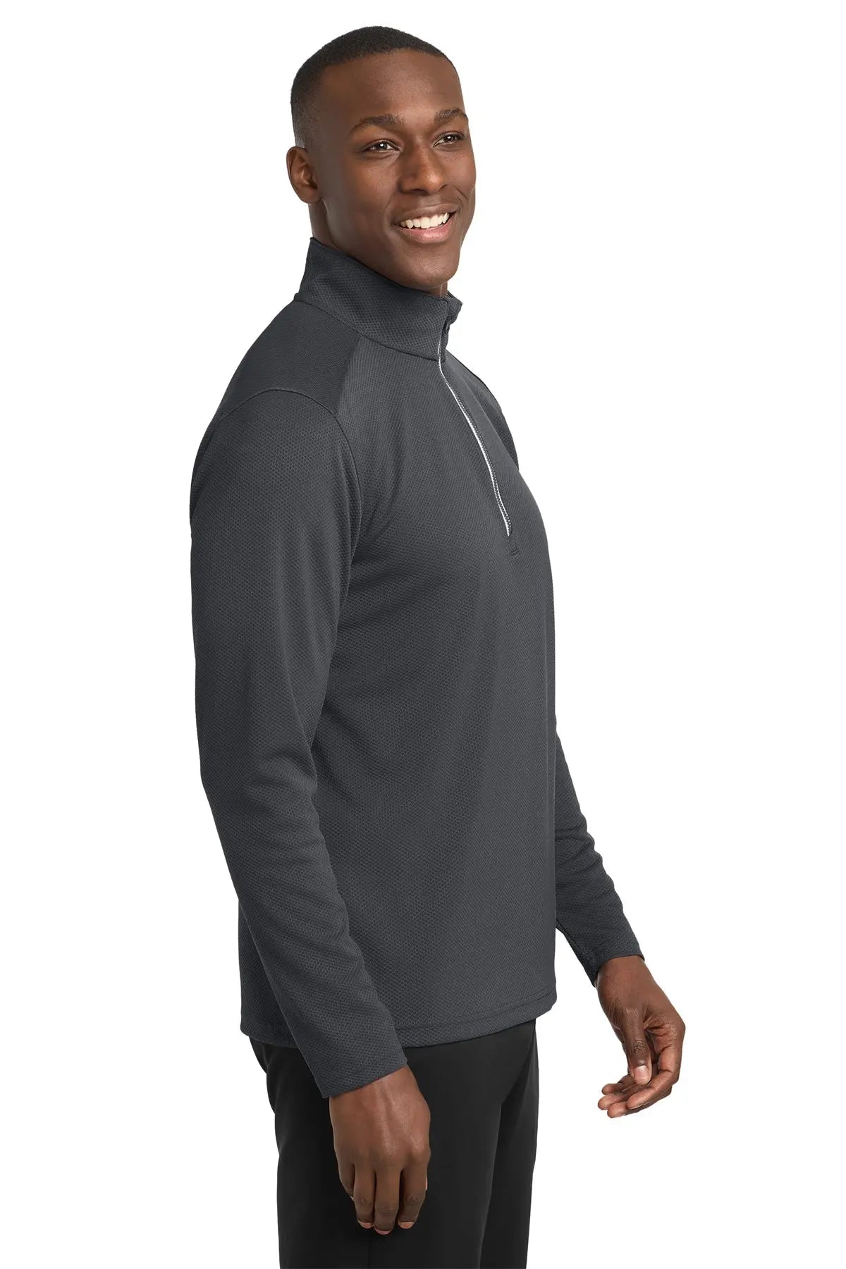 Sport-Tek® Sport-Wick® Textured 1/4-Zip Pullover #ST860 Game Over Merch