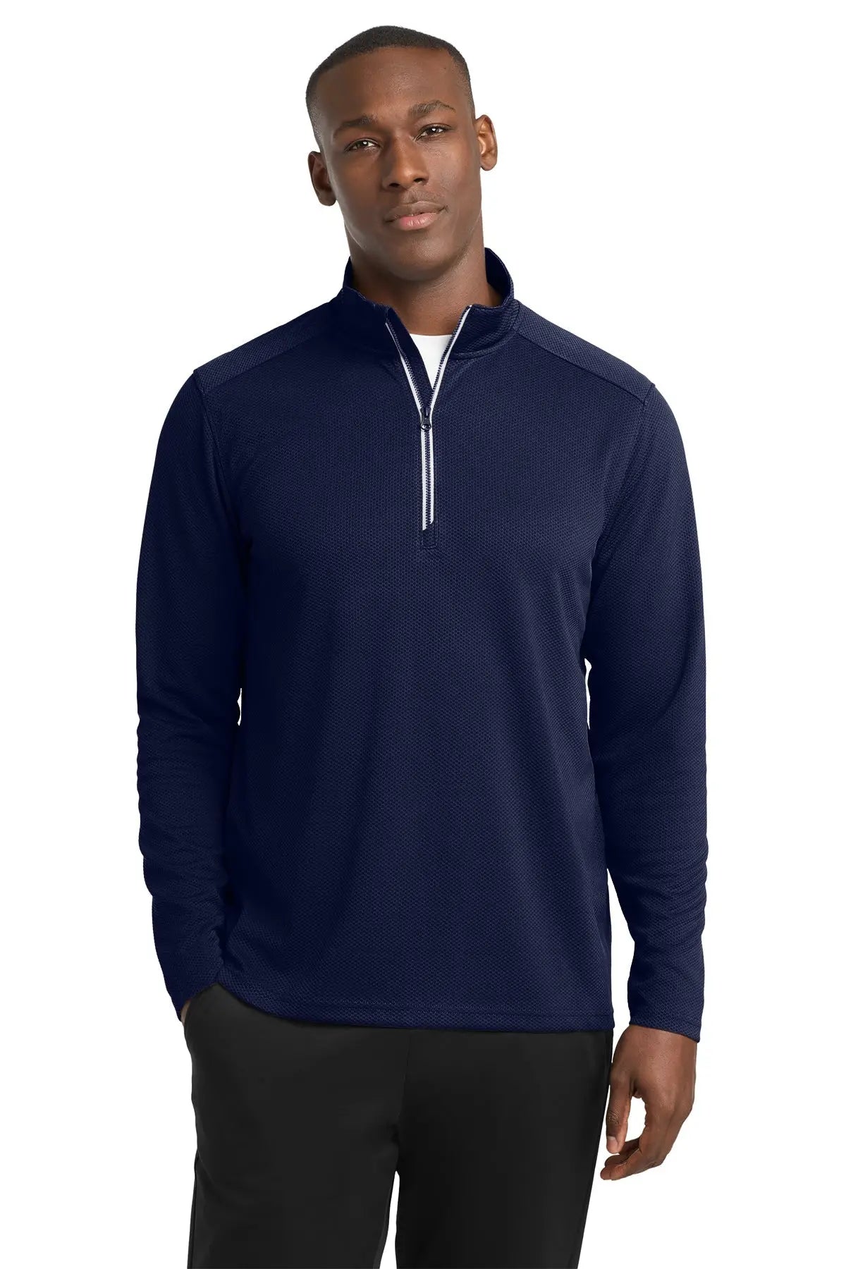 Sport-Tek® Sport-Wick® Textured 1/4-Zip Pullover #ST860 Game Over Merch