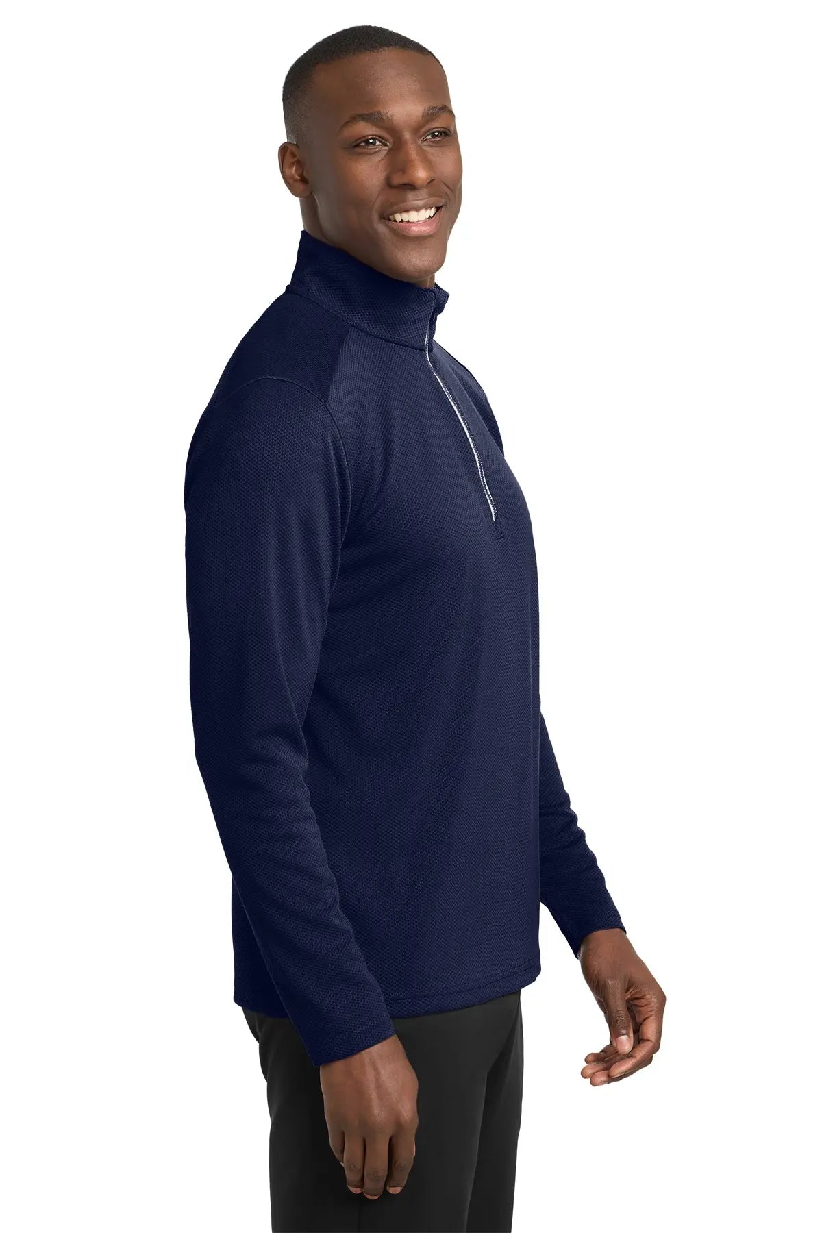 Sport-Tek® Sport-Wick® Textured 1/4-Zip Pullover #ST860 Game Over Merch