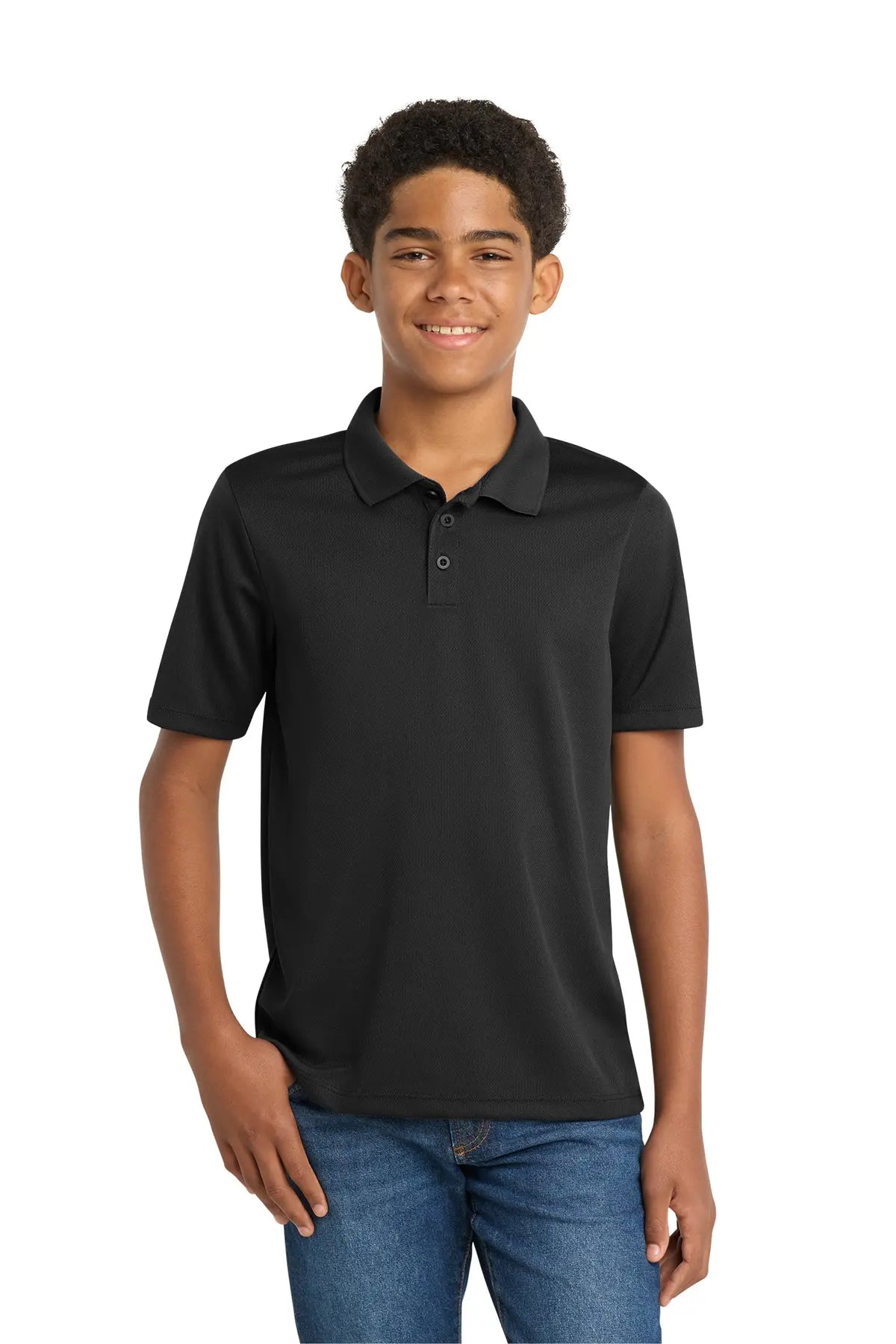 Sport-Tek® Youth PosiCharge® RacerMesh® Polo #YST640Game Over Merch