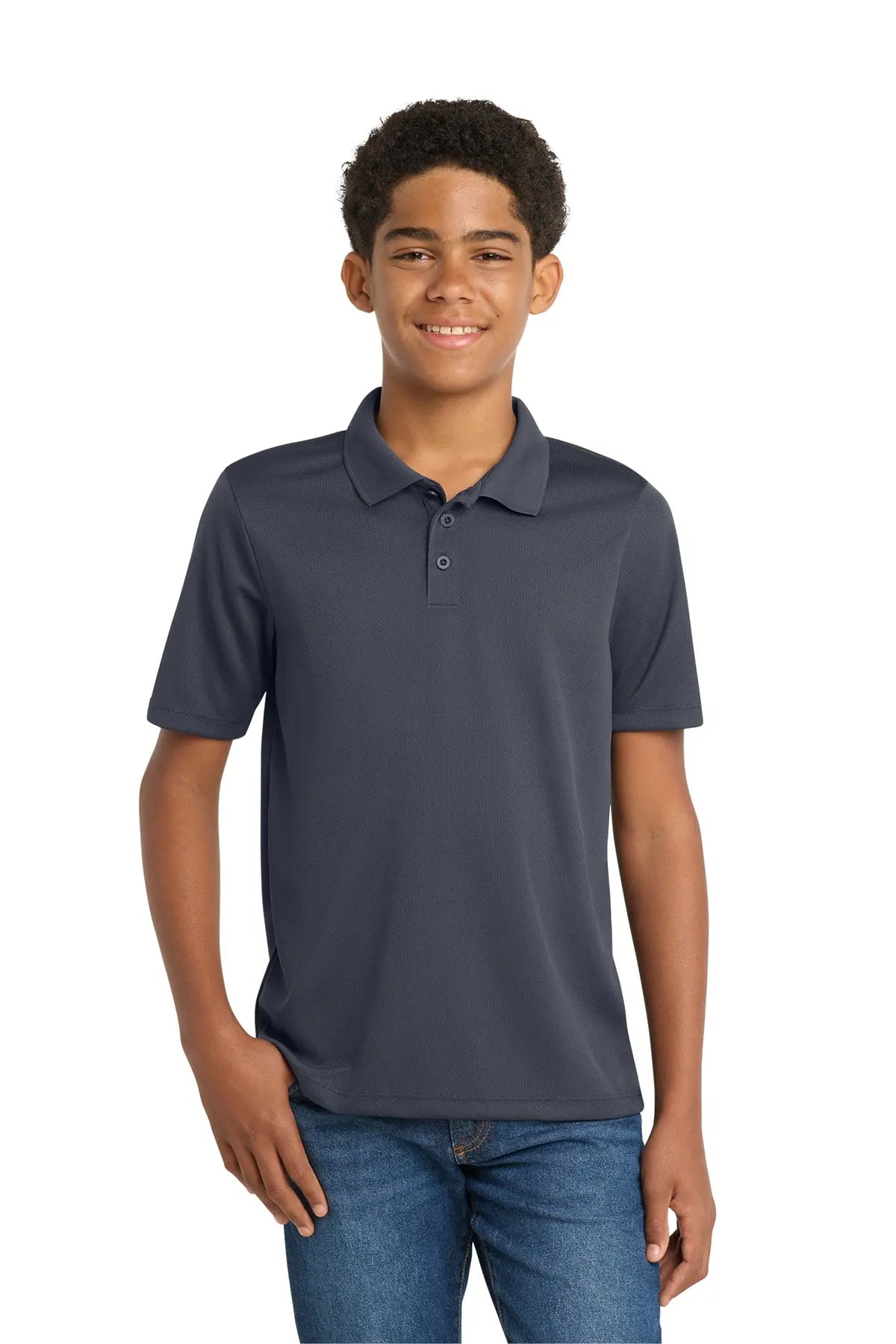 Sport-Tek® Youth PosiCharge® RacerMesh® Polo #YST640Game Over Merch