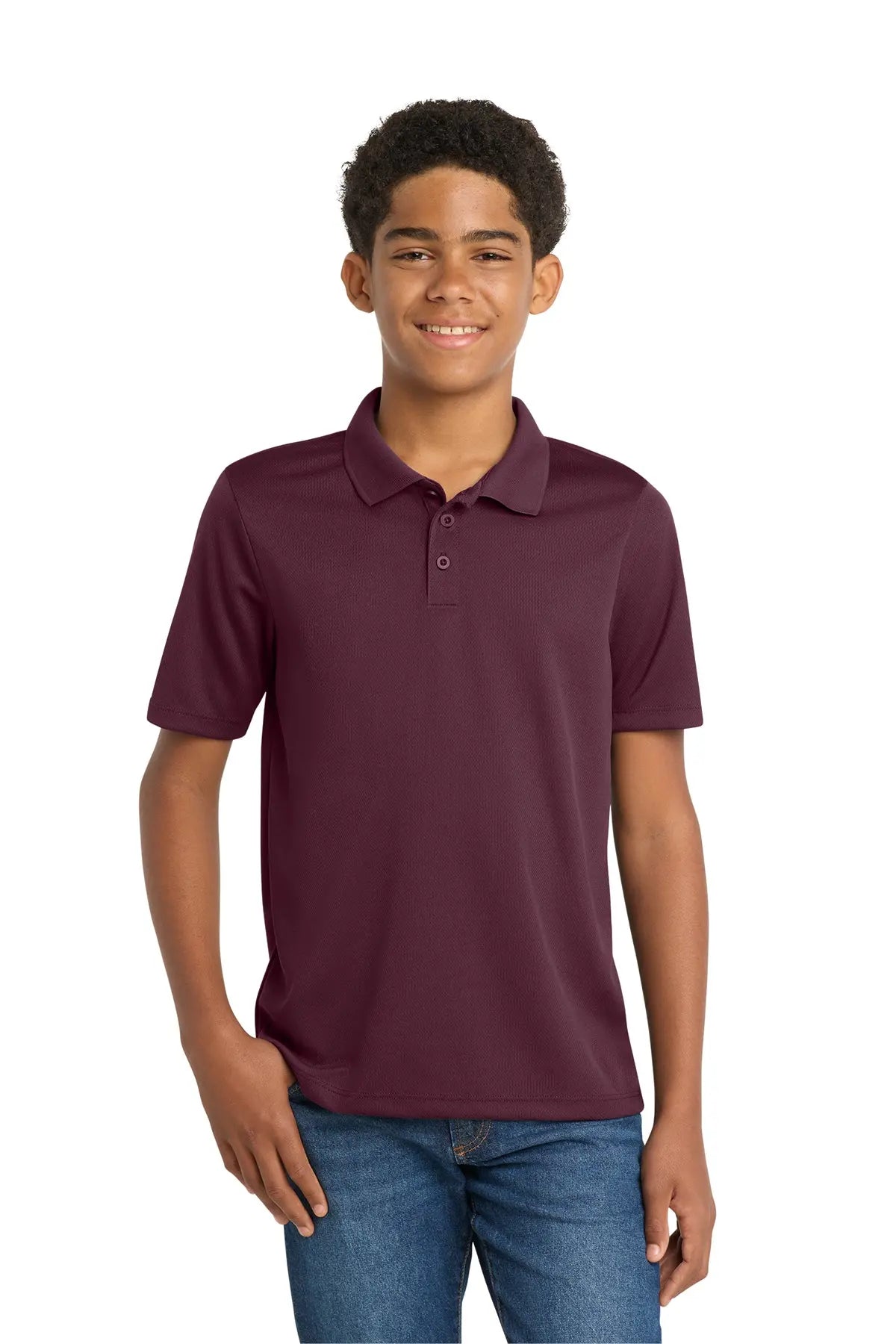 Sport-Tek® Youth PosiCharge® RacerMesh® Polo #YST640Game Over Merch