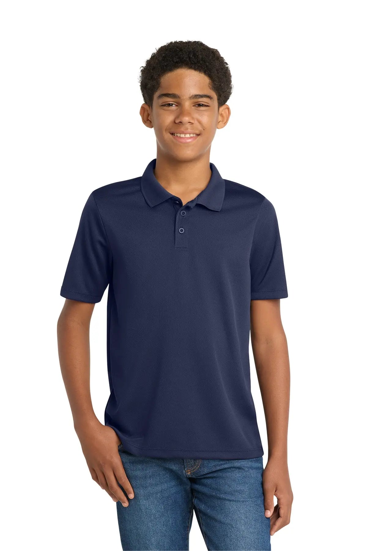 Sport-Tek® Youth PosiCharge® RacerMesh® Polo #YST640Game Over Merch