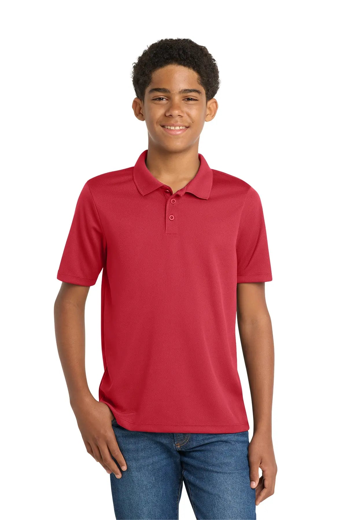 Sport-Tek® Youth PosiCharge® RacerMesh® Polo #YST640Game Over Merch