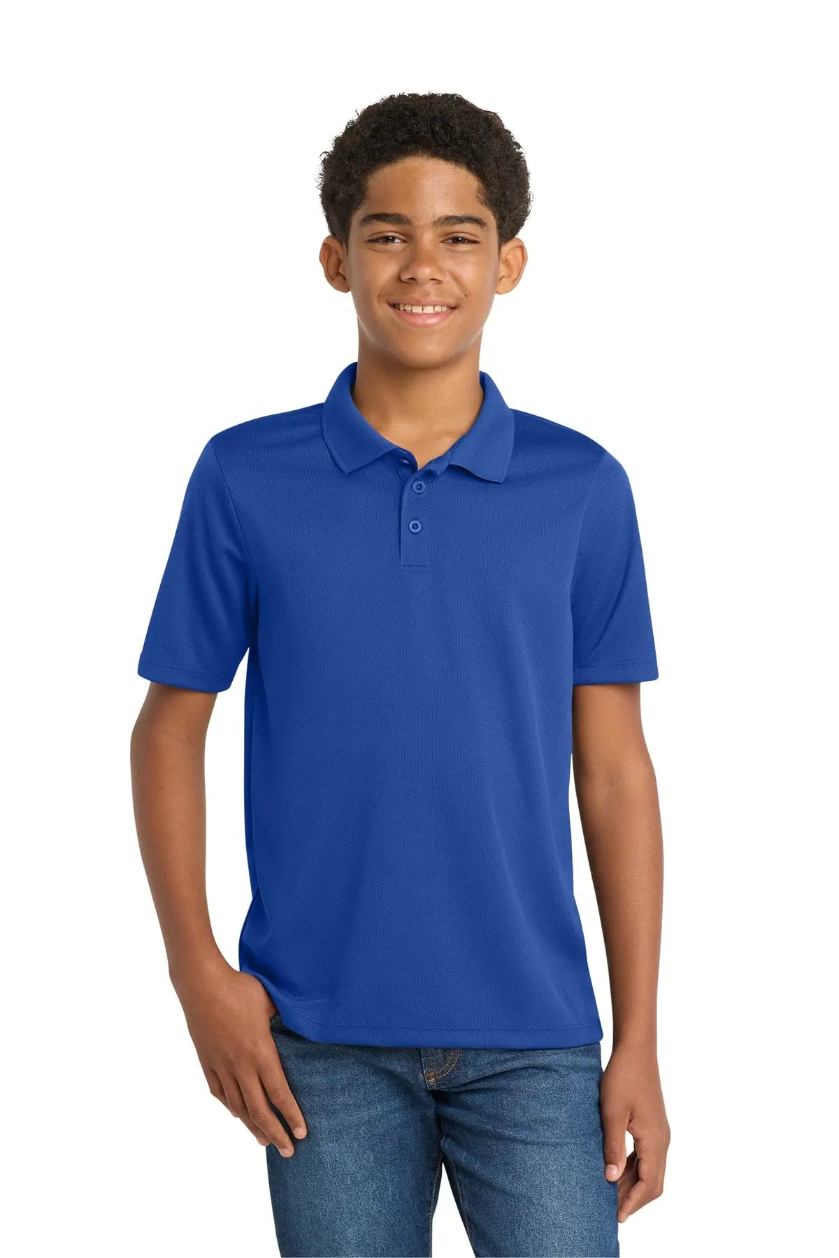 Sport-Tek® Youth PosiCharge® RacerMesh® Polo #YST640Game Over Merch