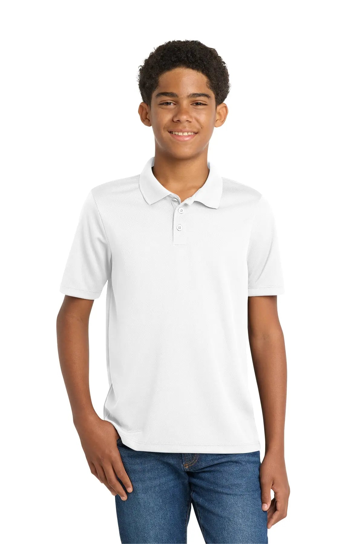 Sport-Tek® Youth PosiCharge® RacerMesh® Polo #YST640Game Over Merch