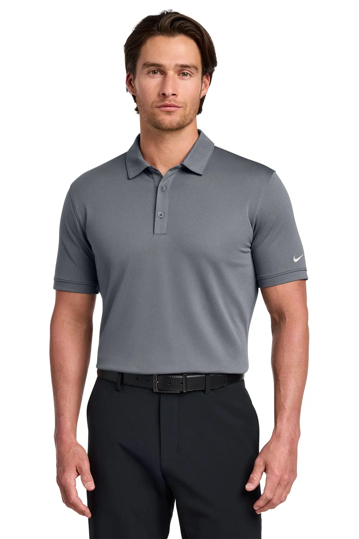 Nike Dri-FIT Solid Icon Pique Modern Fit Polo #746099Game Over Merch