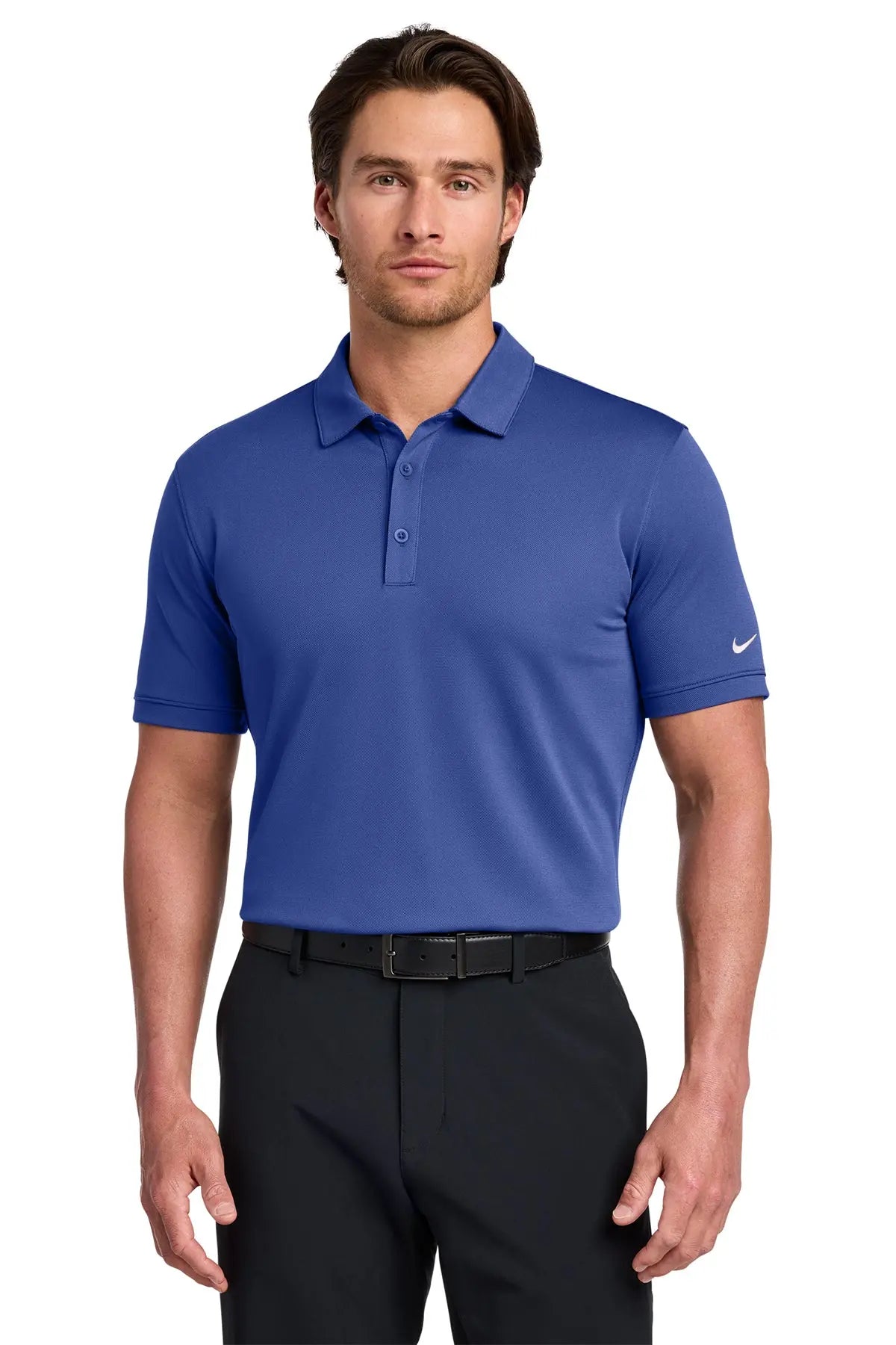 Nike Dri-FIT Solid Icon Pique Modern Fit Polo #746099Game Over Merch