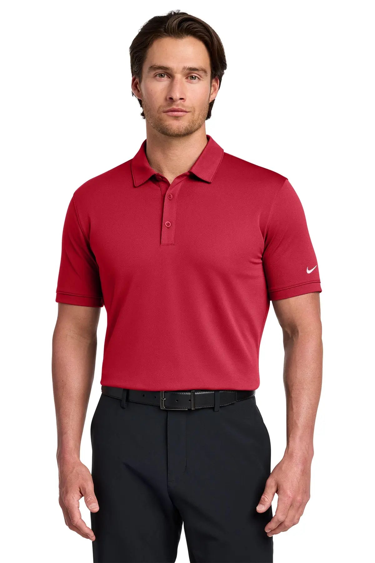 Nike Dri-FIT Solid Icon Pique Modern Fit Polo #746099Game Over Merch