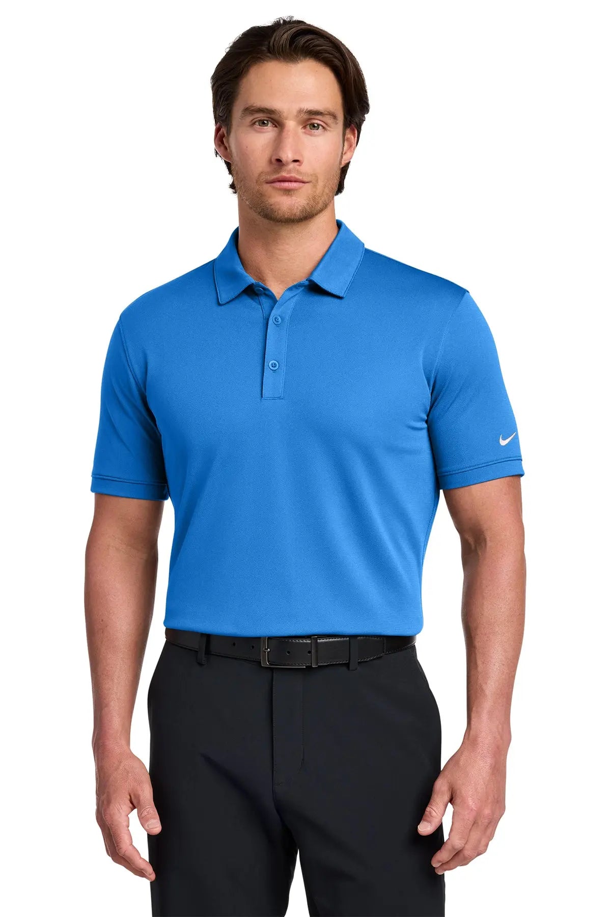 Nike Dri-FIT Solid Icon Pique Modern Fit Polo #746099Game Over Merch