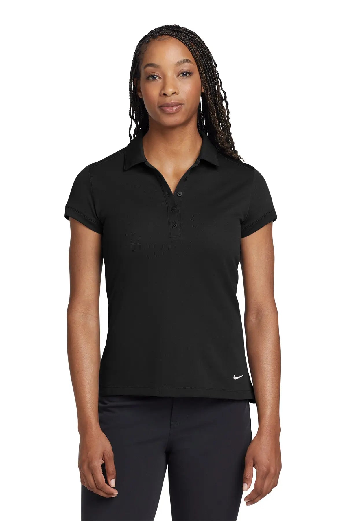 Nike Women's Dri-FIT Solid Icon Pique Modern Fit Polo #746100Game Over Merch