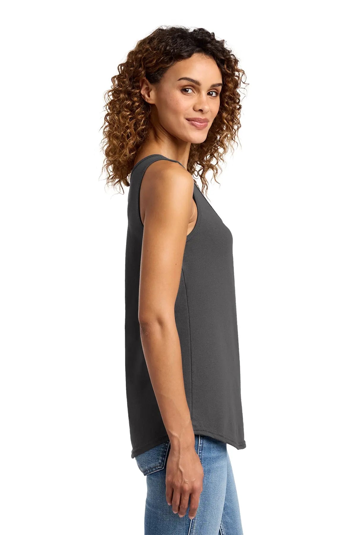 Port & Co™ Women's Core Cotton Tank Top #LPC54TT Game Over Merch