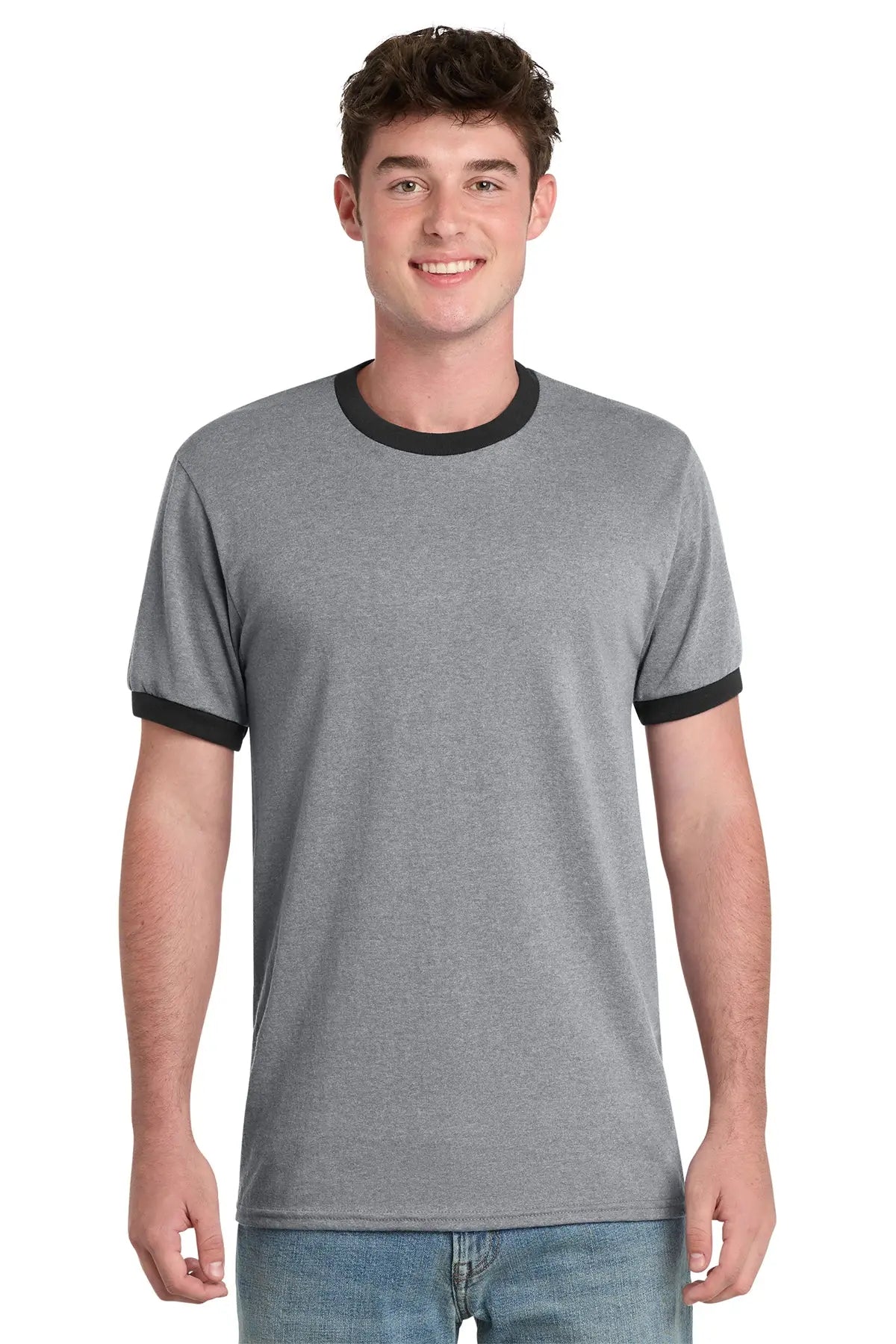 Port & Co™ Core Cotton Ringer Tee #PC54R