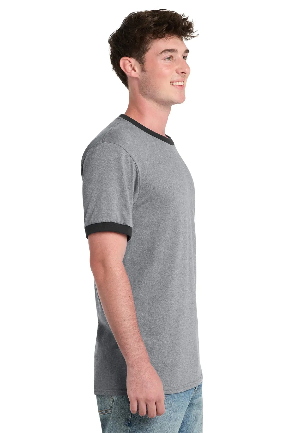 Port & Co™ Core Cotton Ringer Tee #PC54R