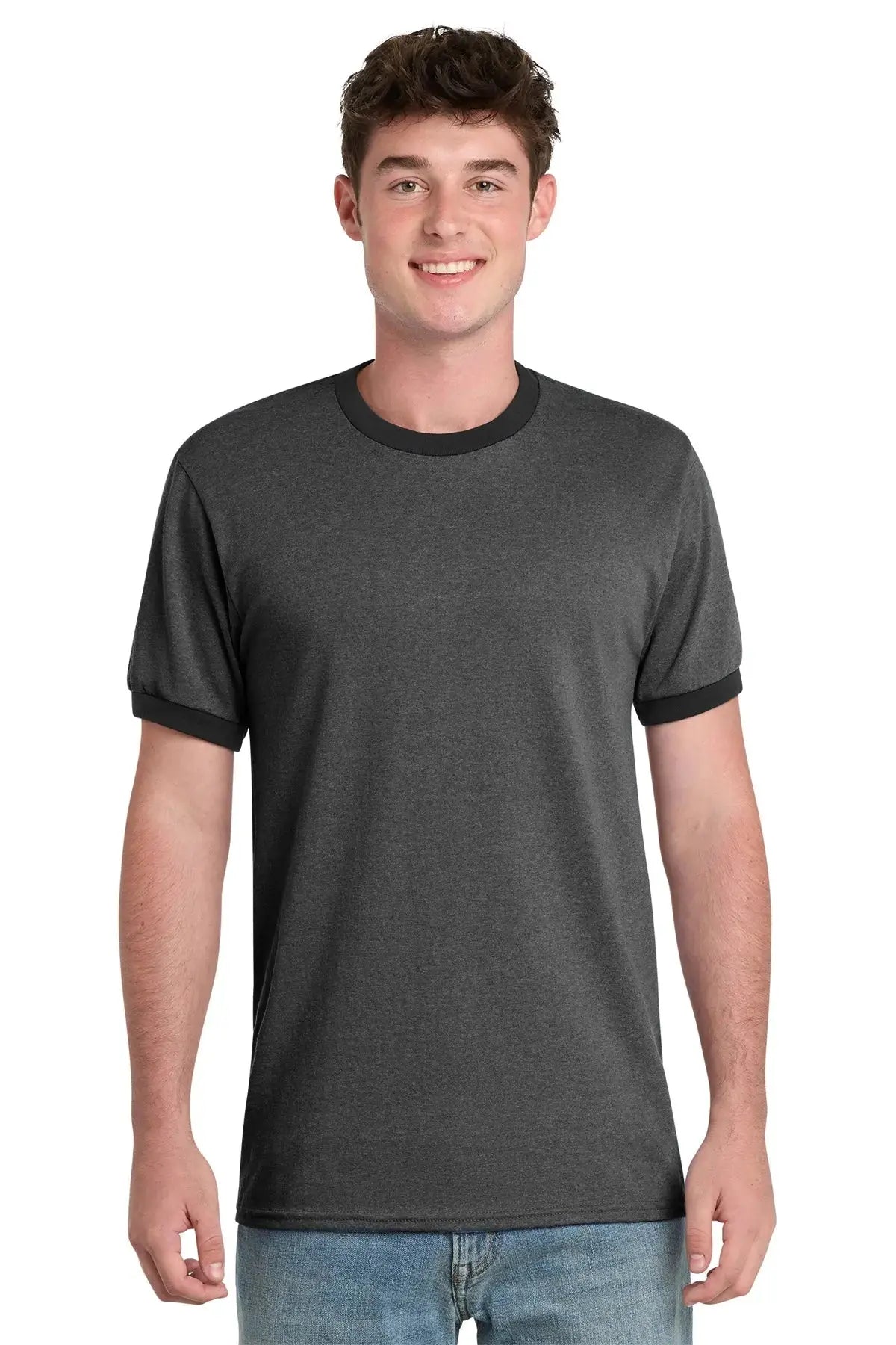 Port & Co™ Core Cotton Ringer Tee #PC54R Game Over Merch