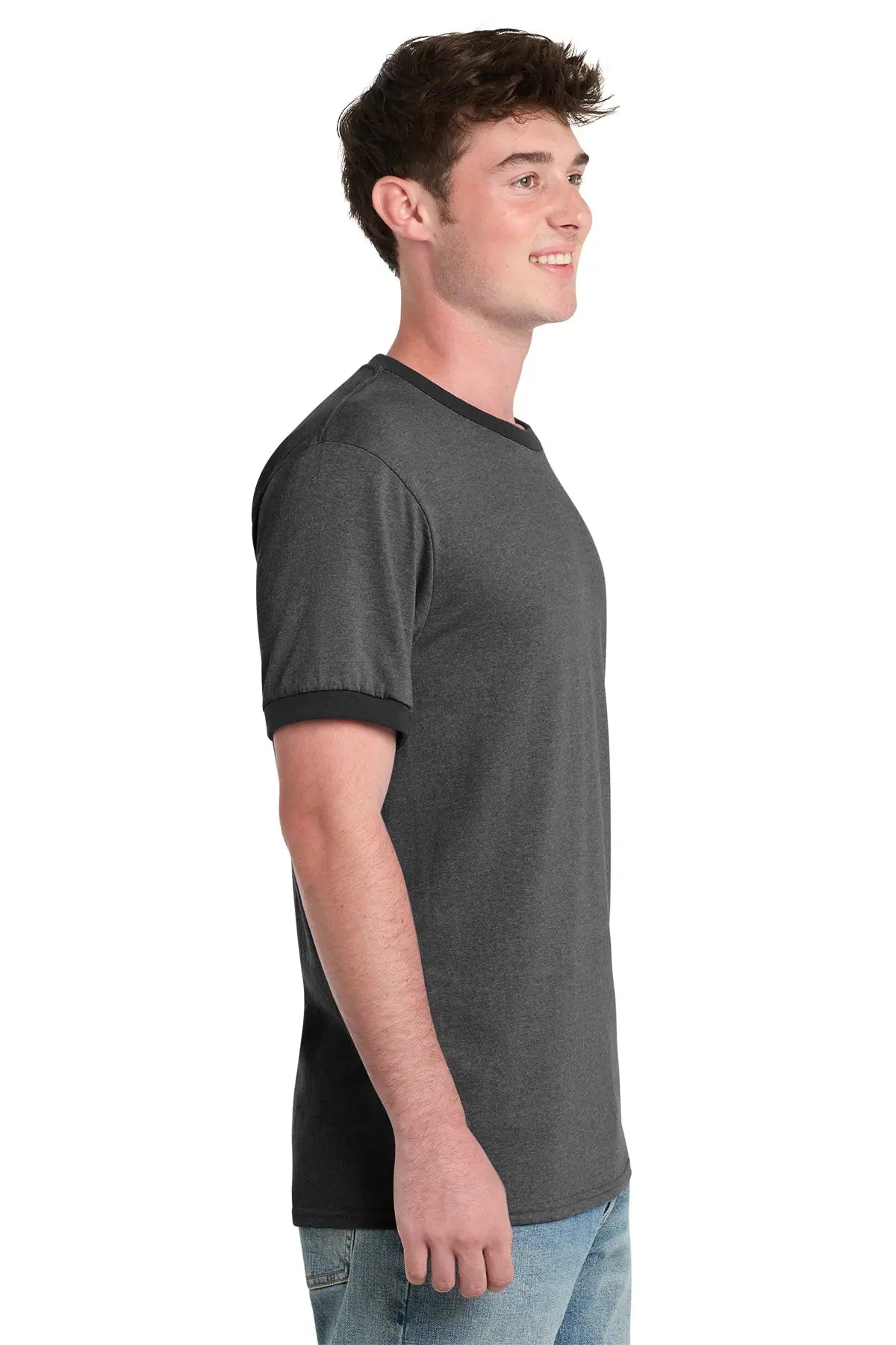 Port & Co™ Core Cotton Ringer Tee #PC54R