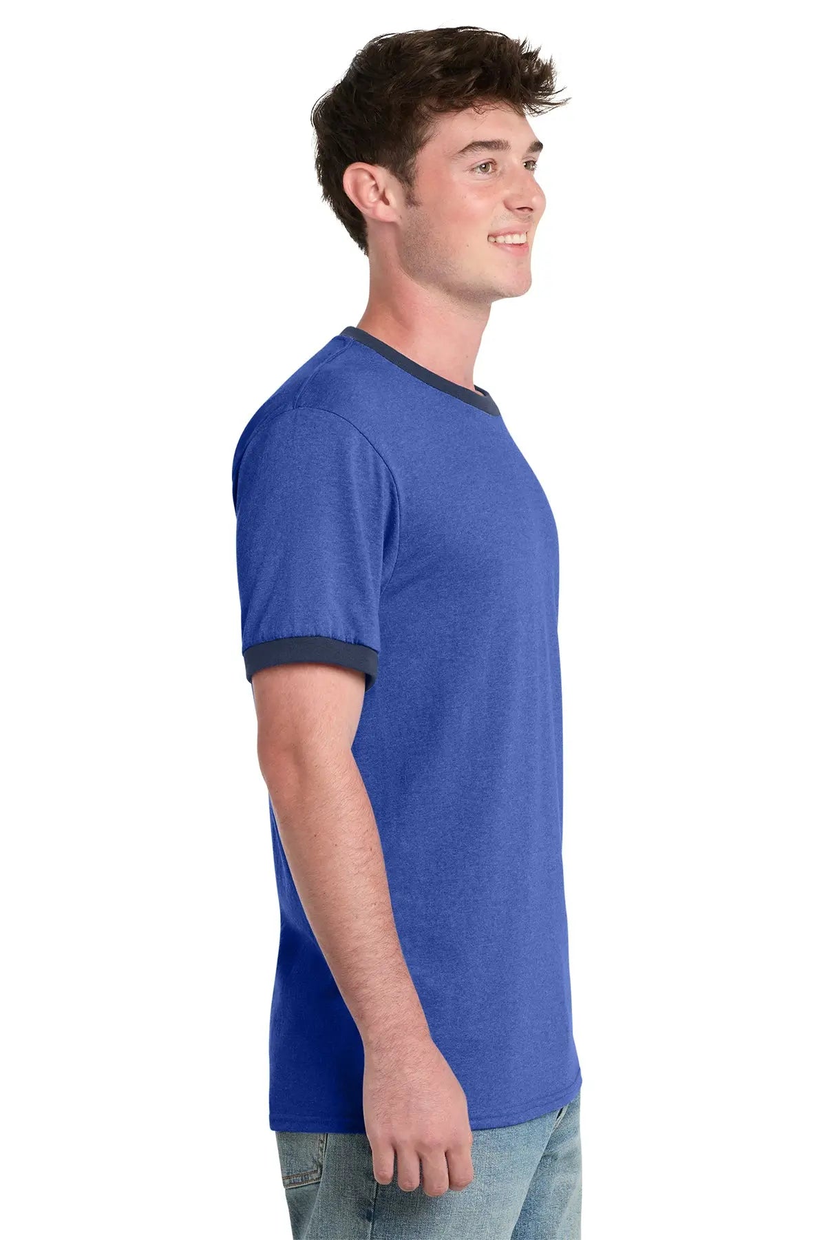 Port & Co™ Core Cotton Ringer Tee #PC54R