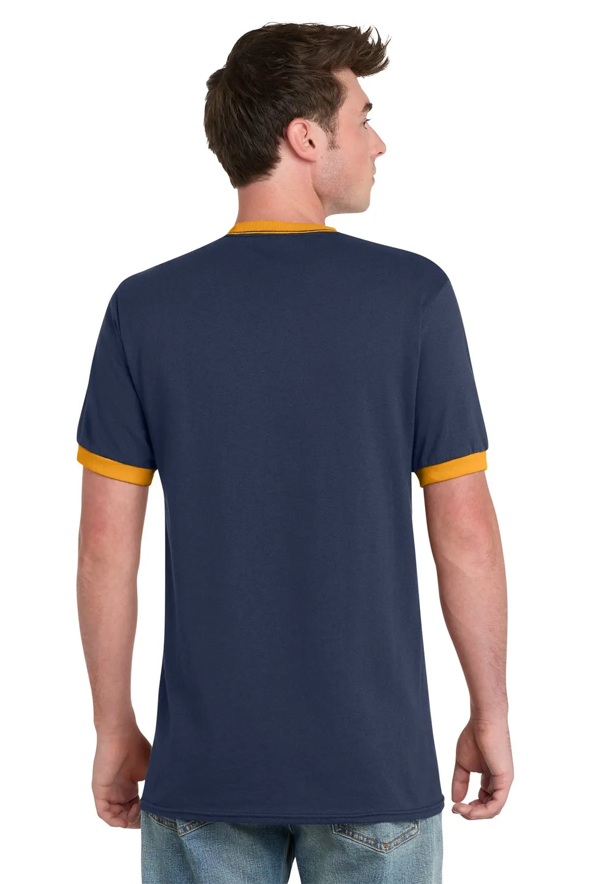 Port & Co™ Core Cotton Ringer Tee #PC54R