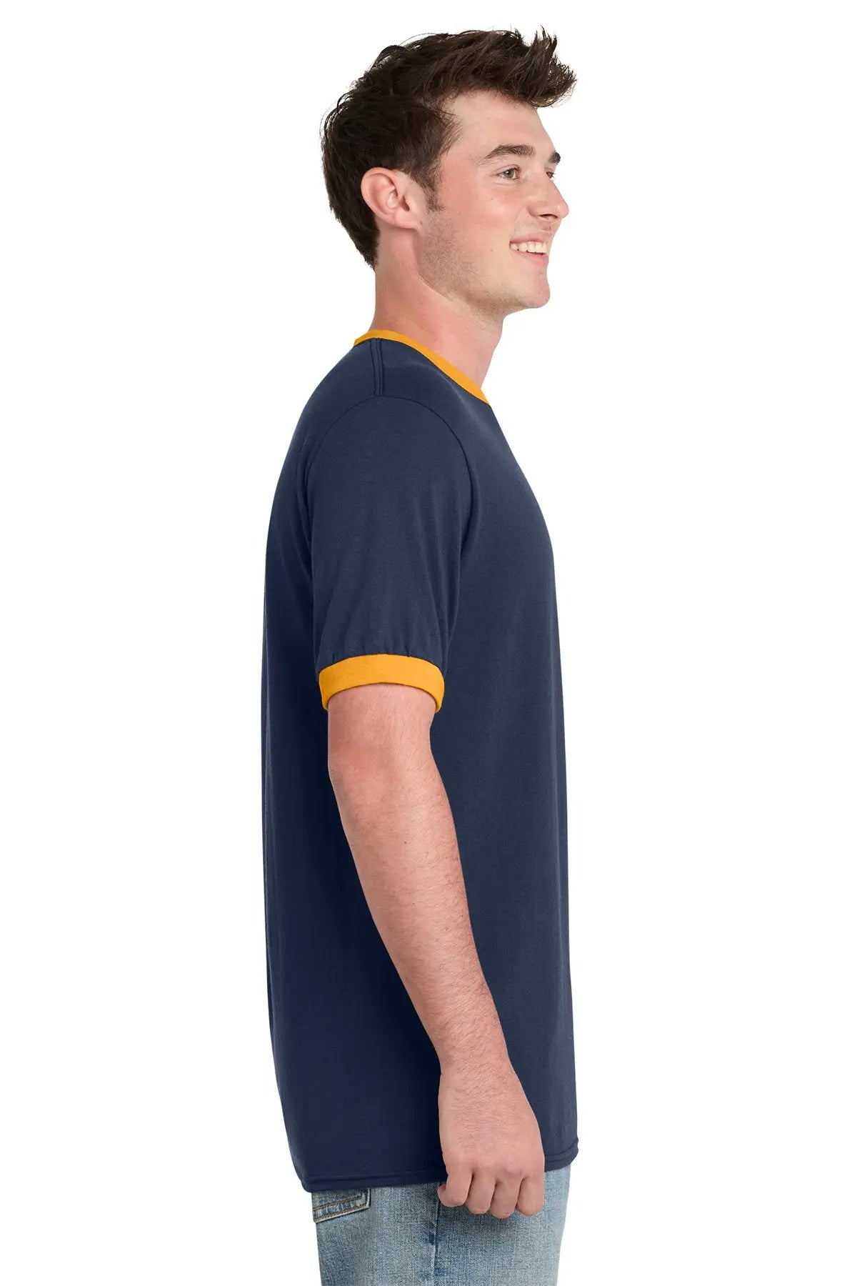 Port & Co™ Core Cotton Ringer Tee #PC54R