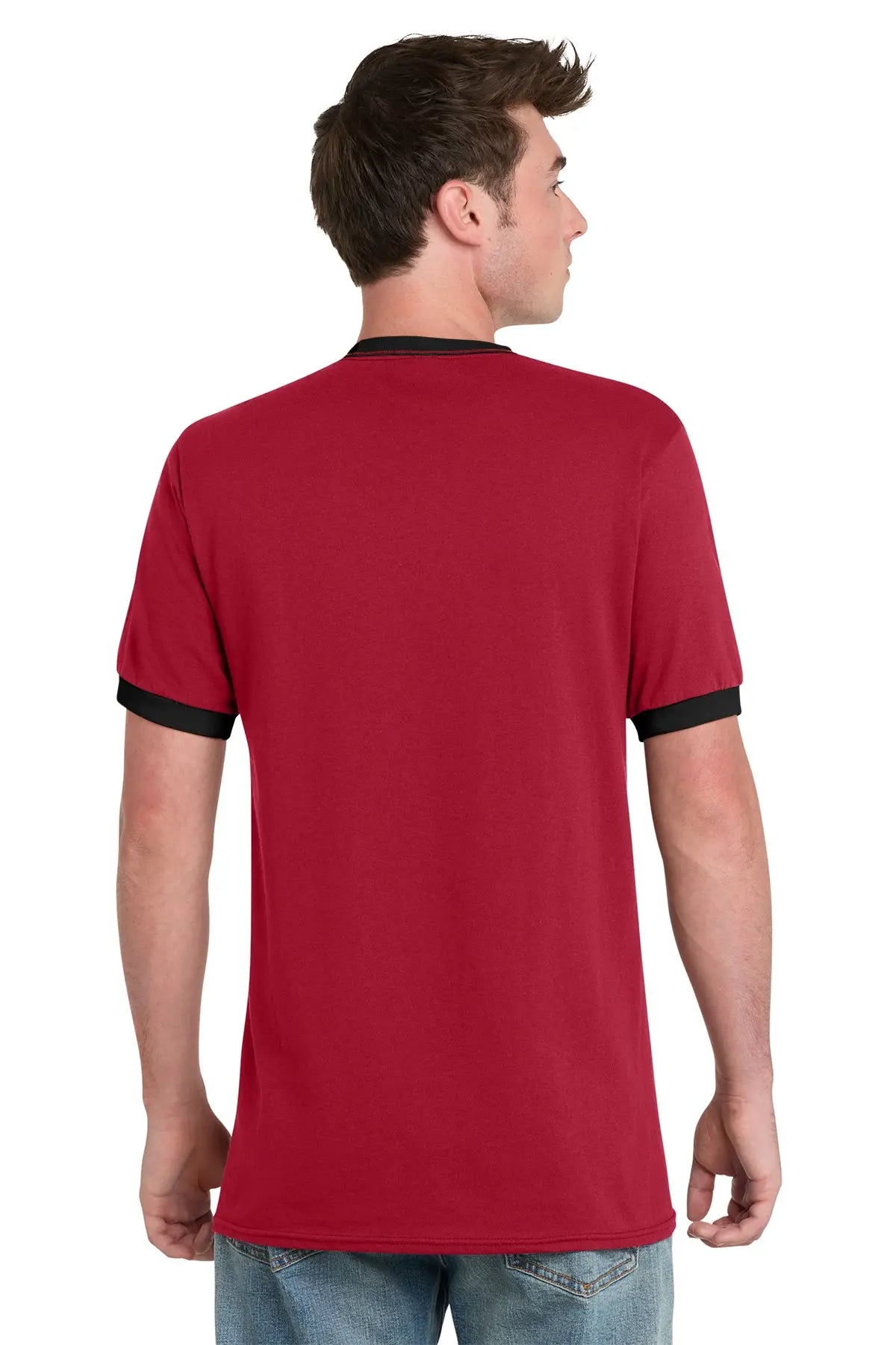 Port & Co™ Core Cotton Ringer Tee #PC54R