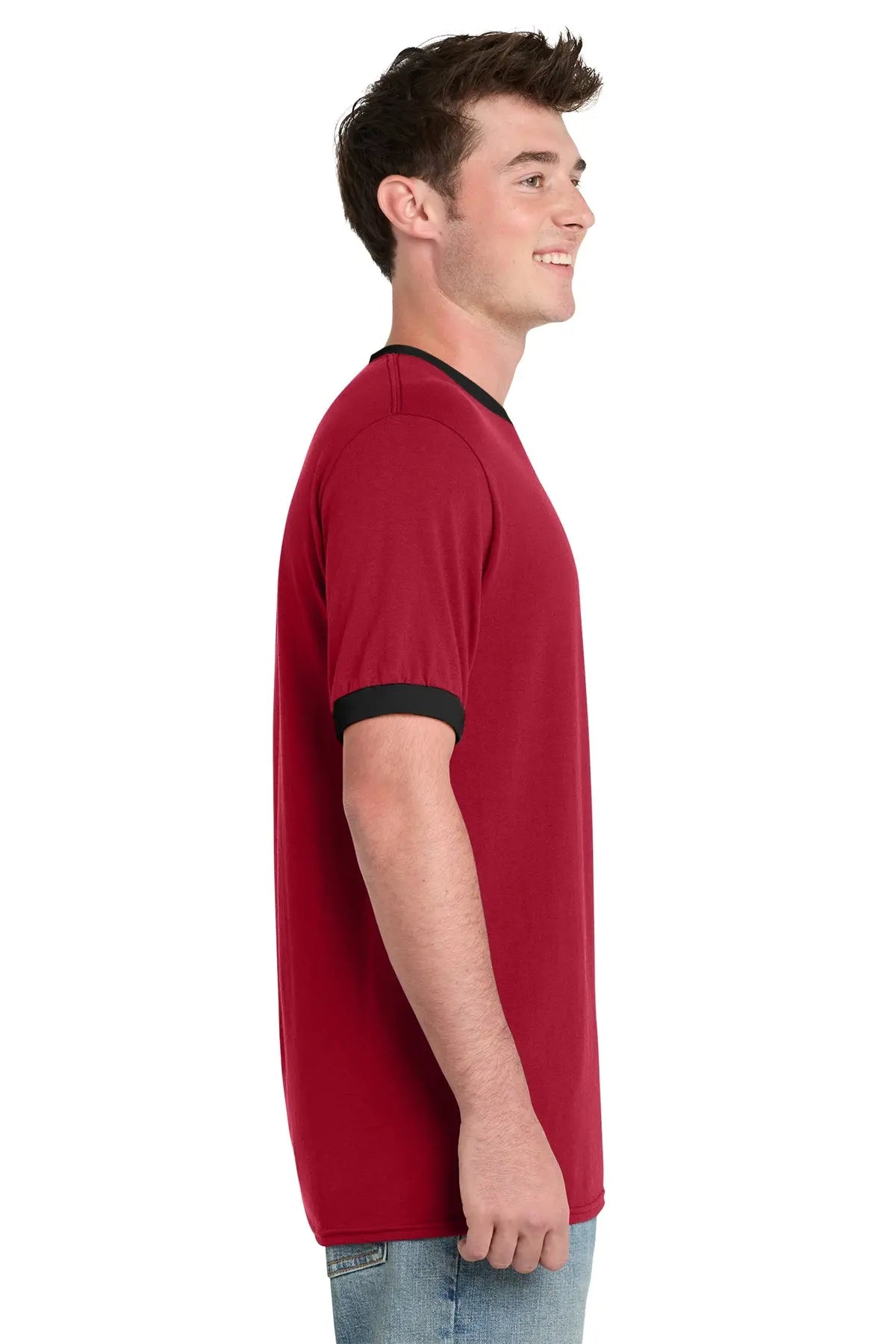 Port & Co™ Core Cotton Ringer Tee #PC54R