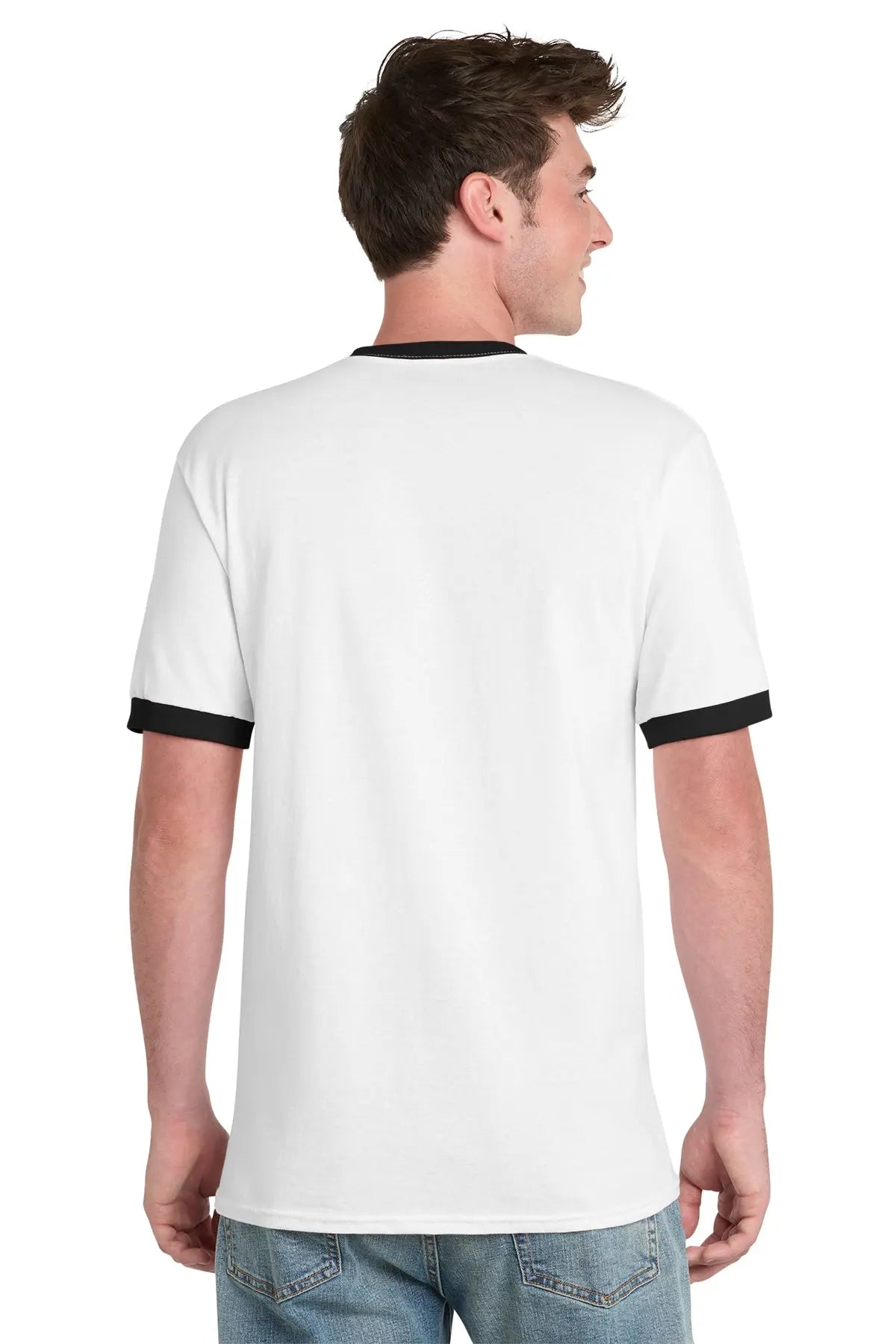 Port & Co™ Core Cotton Ringer Tee #PC54R