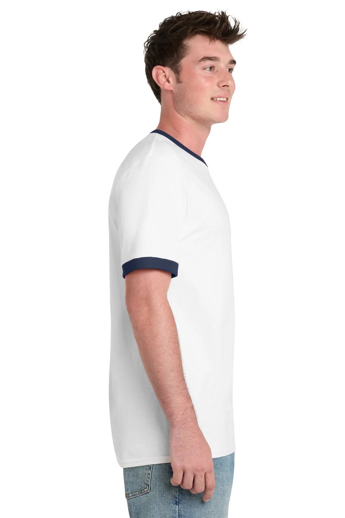 Port & Co™ Core Cotton Ringer Tee #PC54R