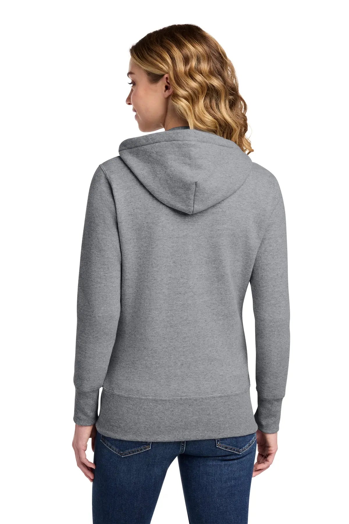 Port & Co™ Women's Core Fleece Full-Zip Hooded Sweatshirt #LPC78ZH