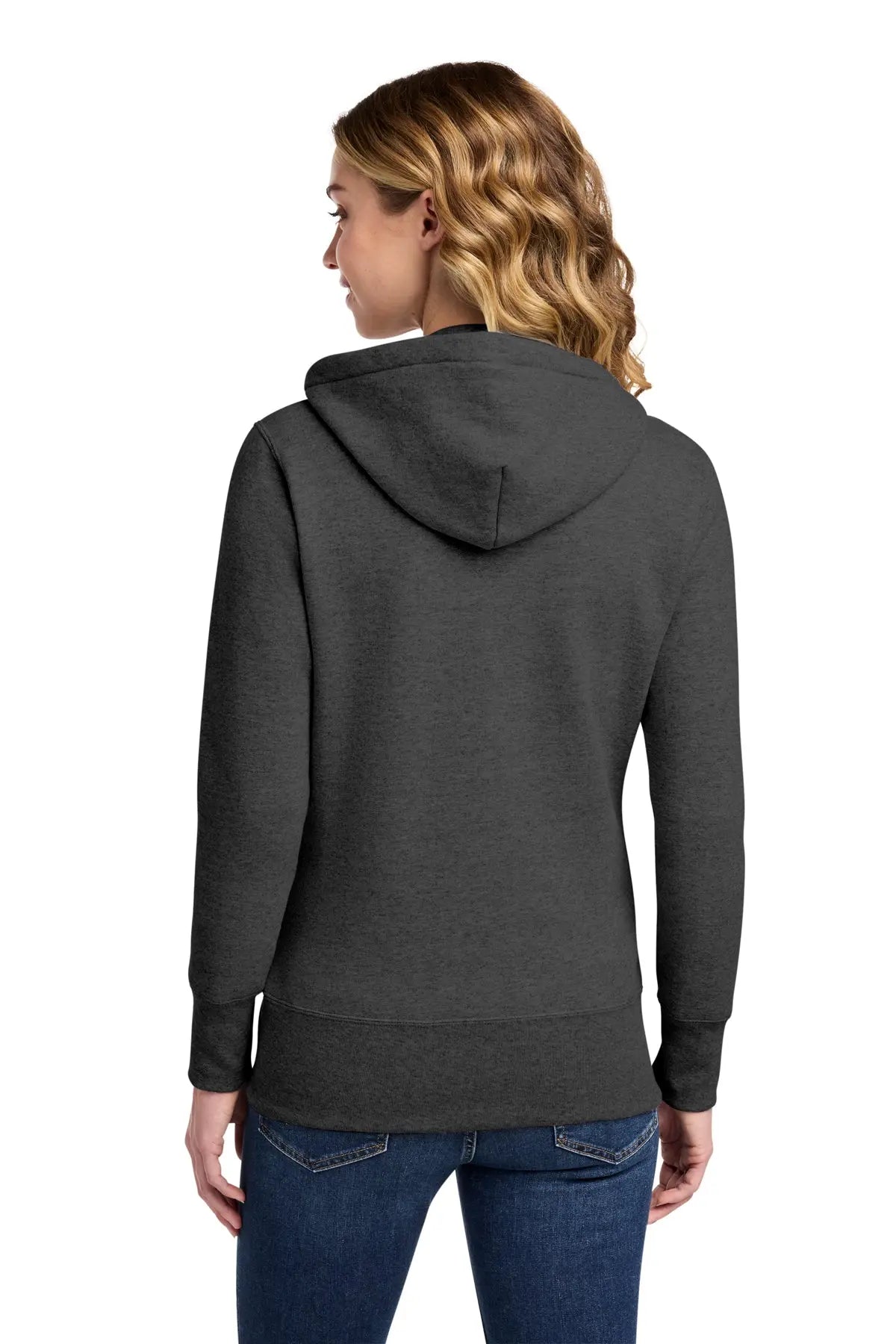 Port & Co™ Women's Core Fleece Full-Zip Hooded Sweatshirt #LPC78ZH