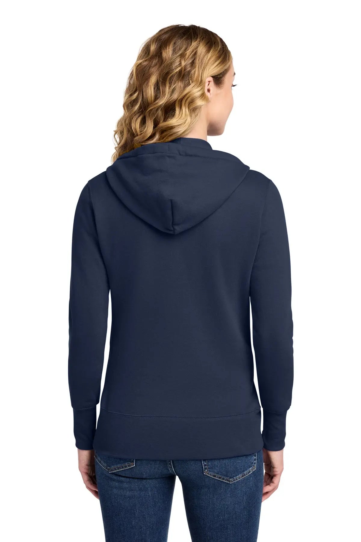 Port & Co™ Women's Core Fleece Full-Zip Hooded Sweatshirt #LPC78ZH