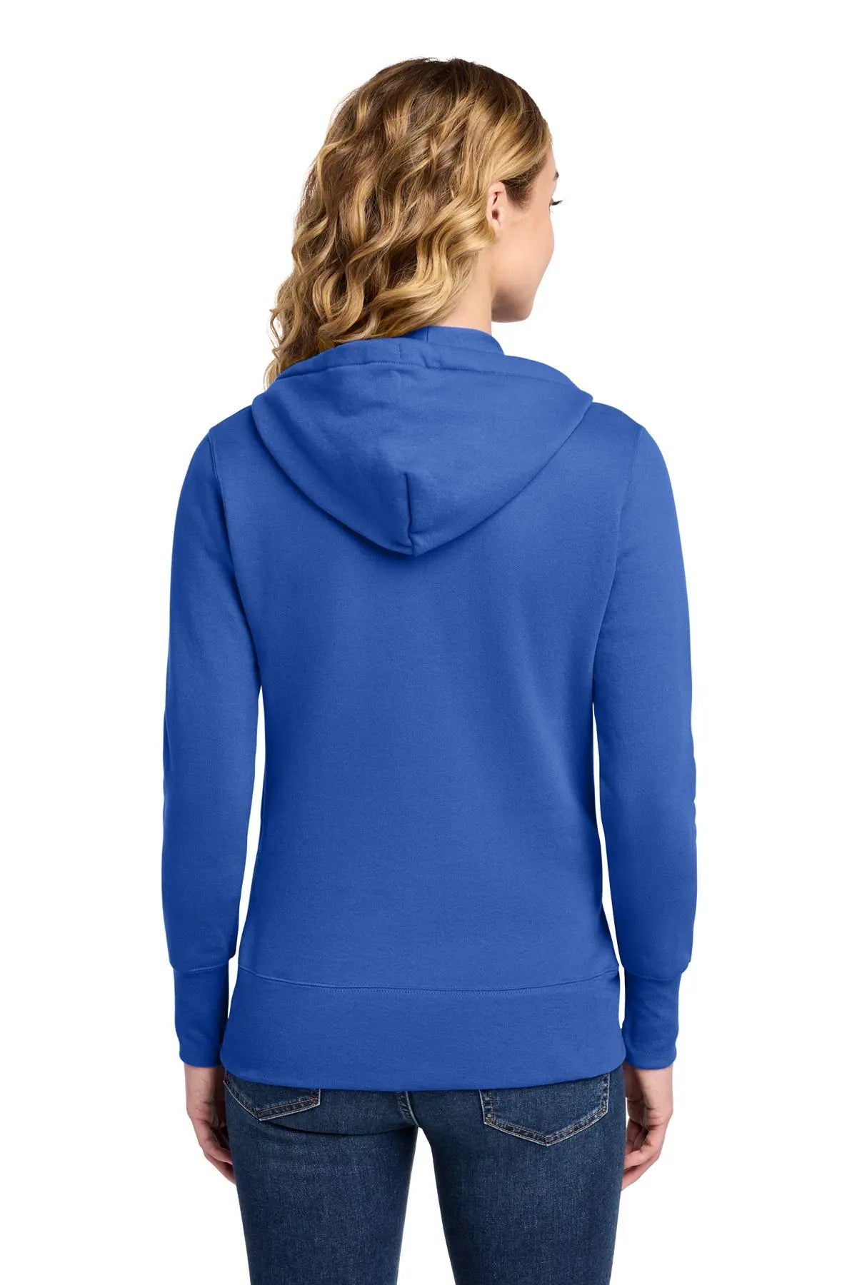 Port & Co™ Women's Core Fleece Full-Zip Hooded Sweatshirt #LPC78ZH