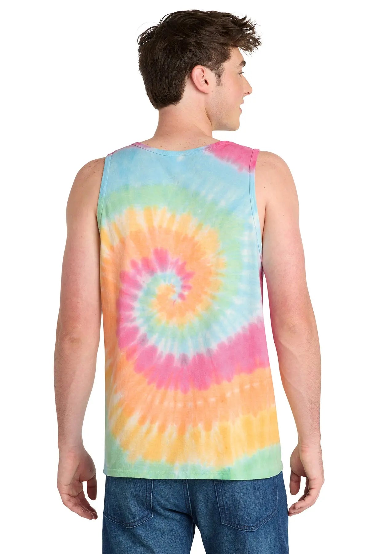 Port & Co™ Tie-Dye Tank Top #PC147TT Game Over Merch