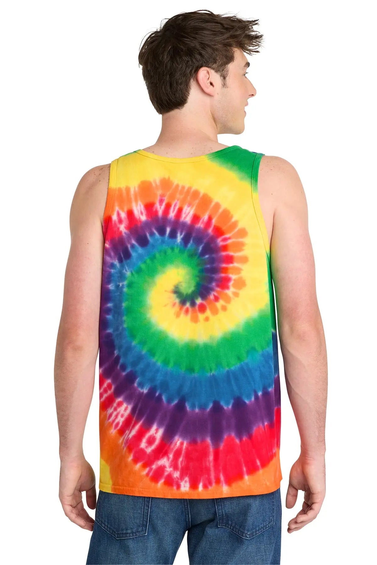 Port & Co™ Tie-Dye Tank Top #PC147TT Game Over Merch