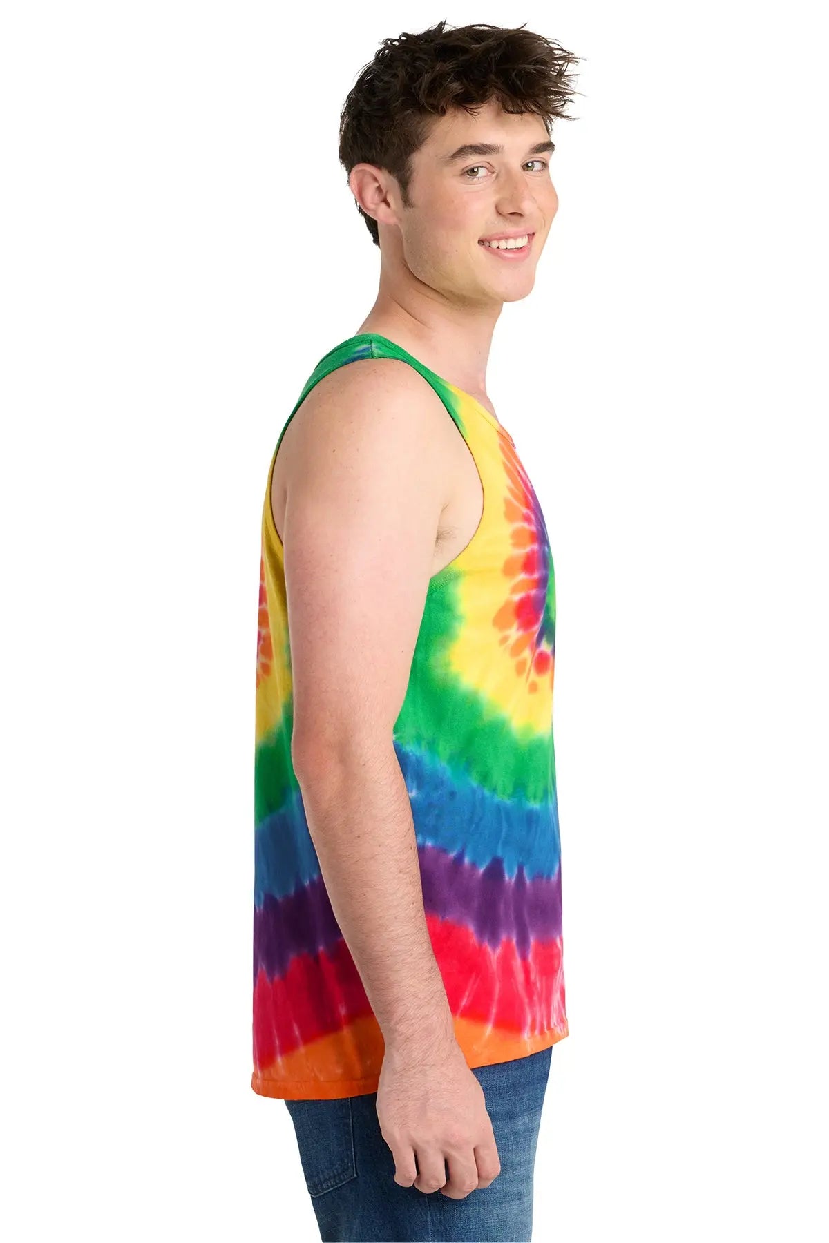 Port & Co™ Tie-Dye Tank Top #PC147TT Game Over Merch