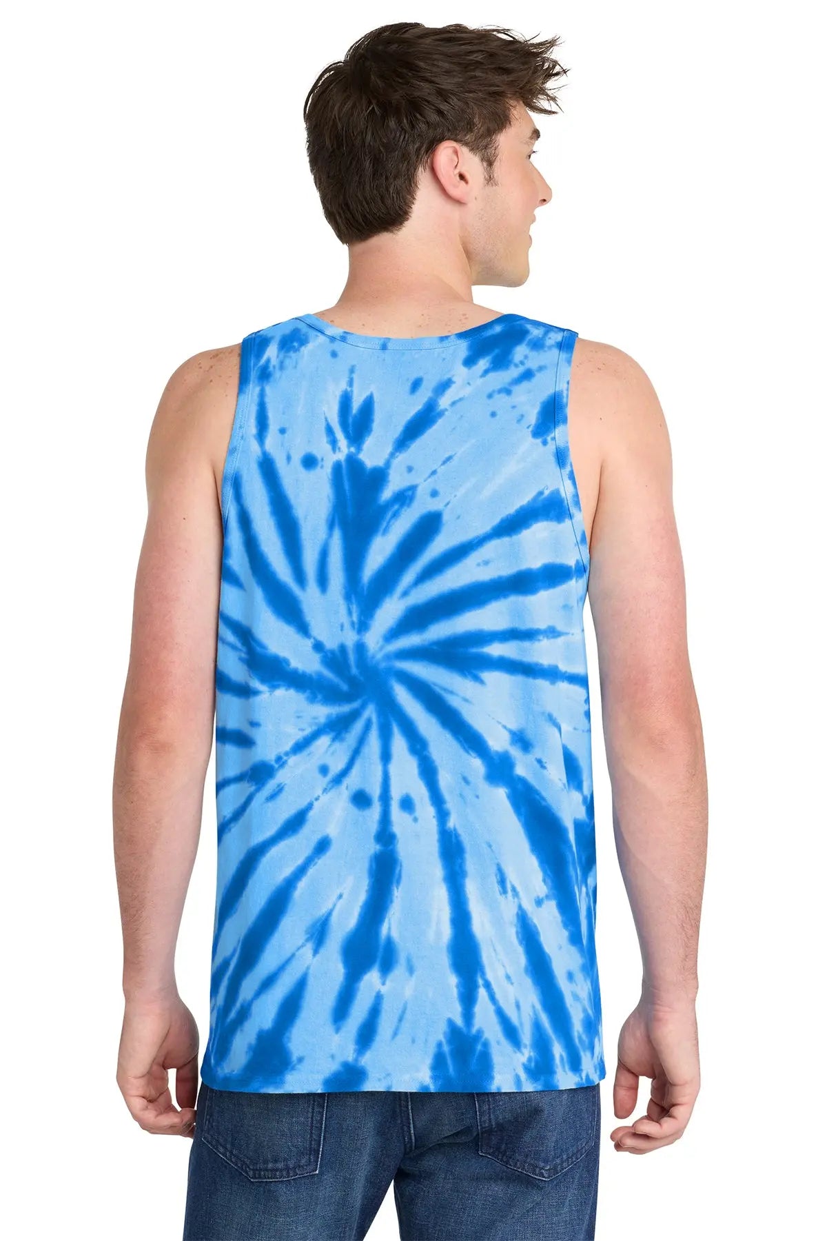 Port & Co™ Tie-Dye Tank Top #PC147TT Game Over Merch