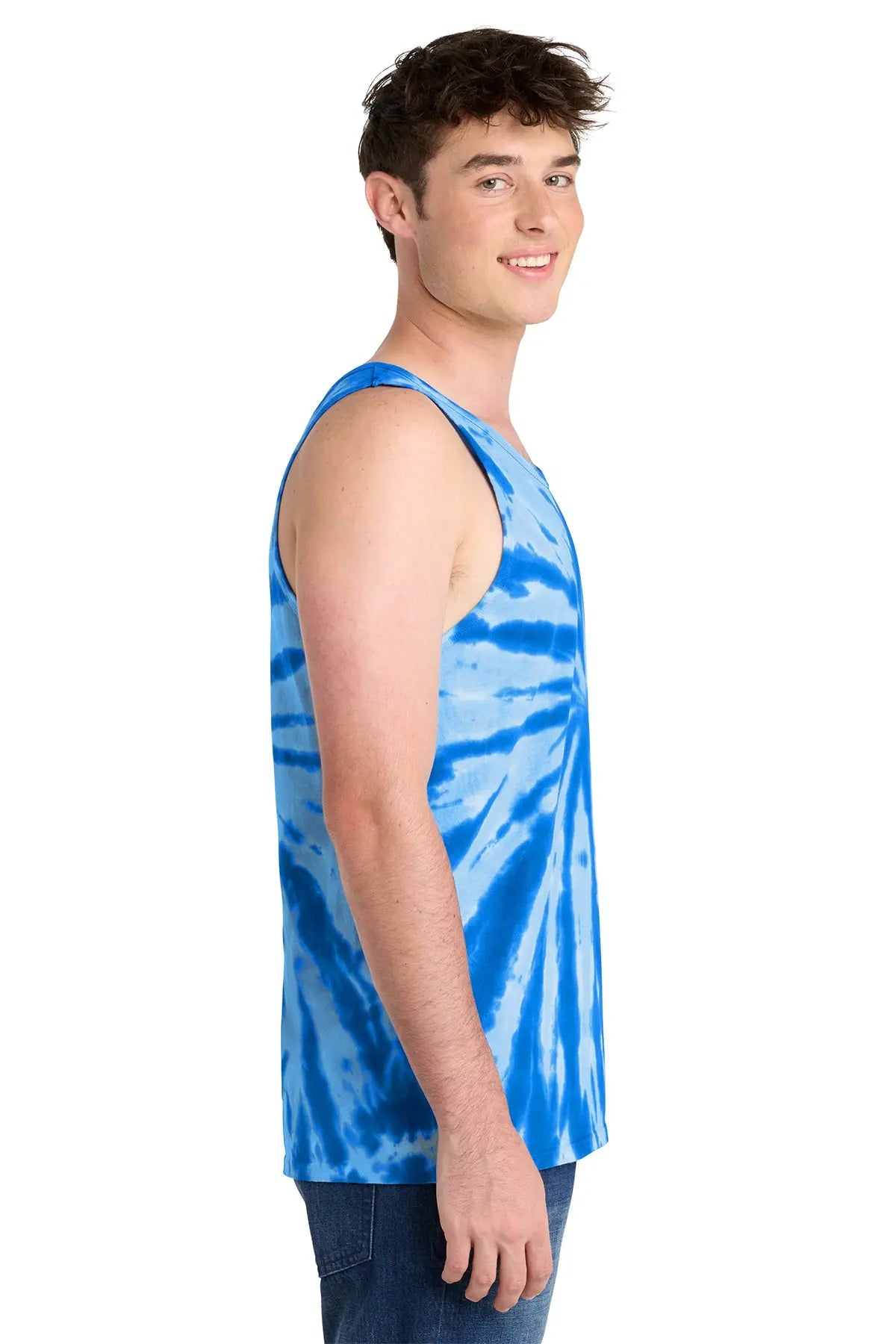 Port & Co™ Tie-Dye Tank Top #PC147TT Game Over Merch