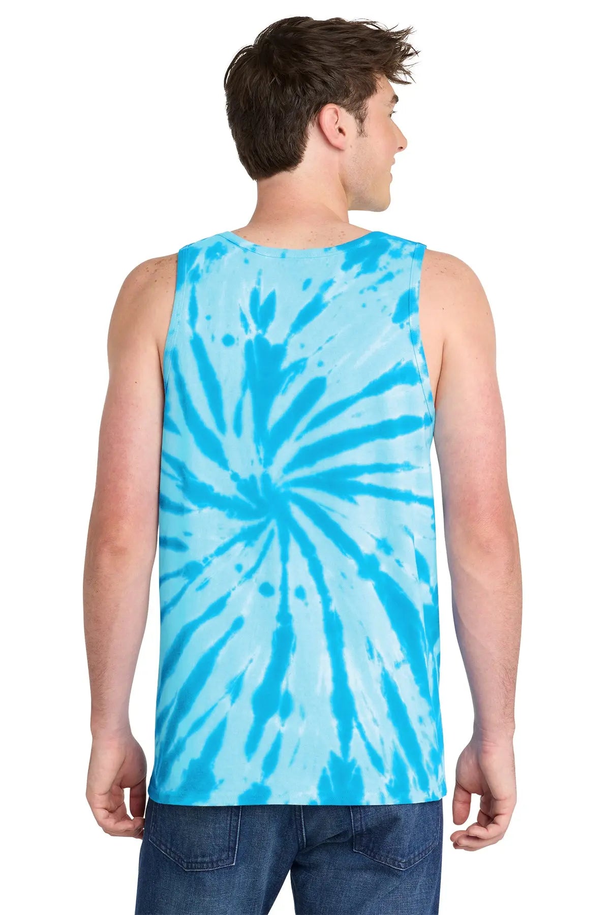 Port & Co™ Tie-Dye Tank Top #PC147TT Game Over Merch