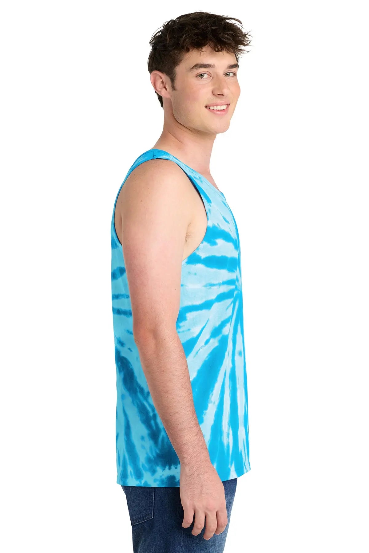 Port & Co™ Tie-Dye Tank Top #PC147TT Game Over Merch