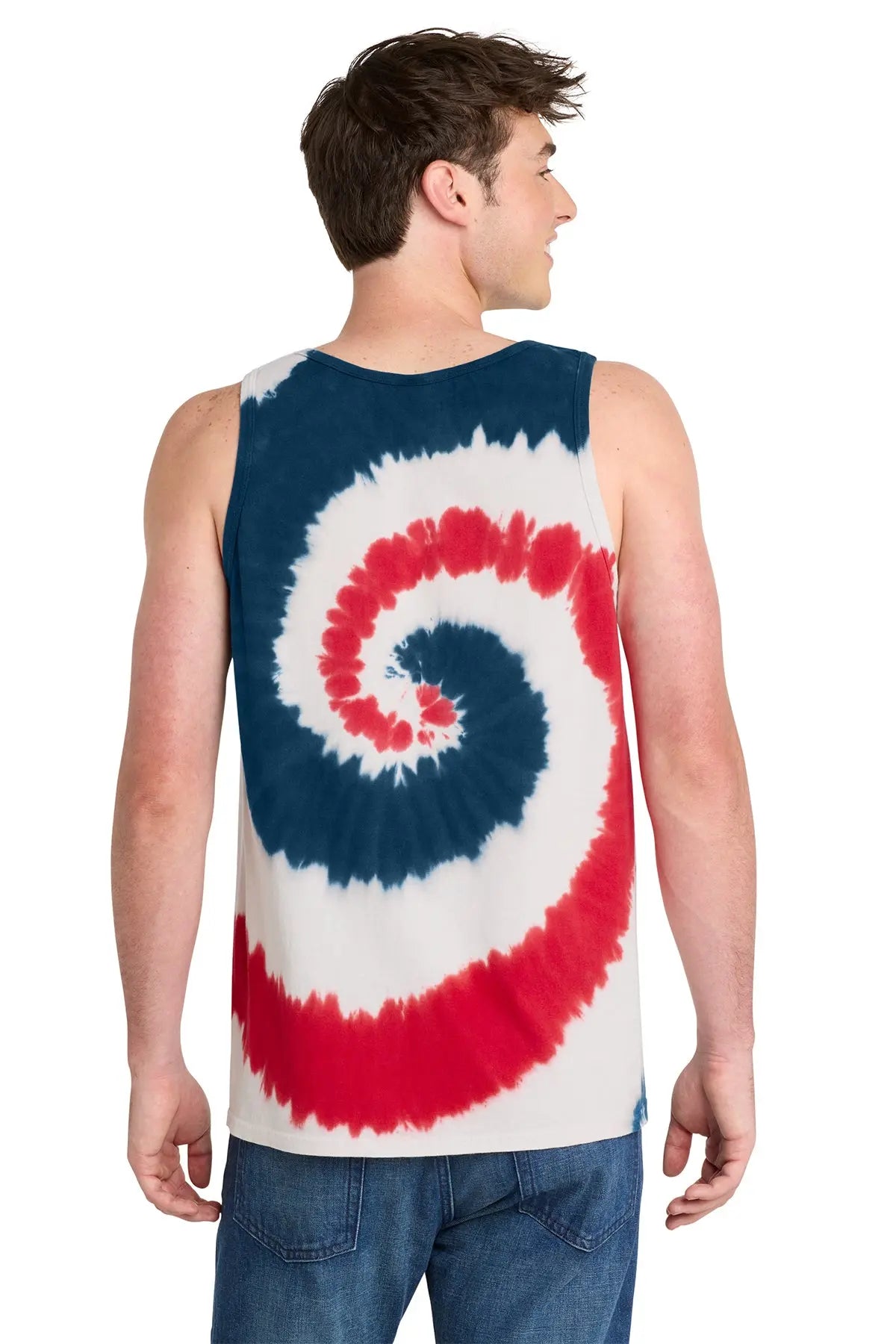 Port & Co™ Tie-Dye Tank Top #PC147TT Game Over Merch