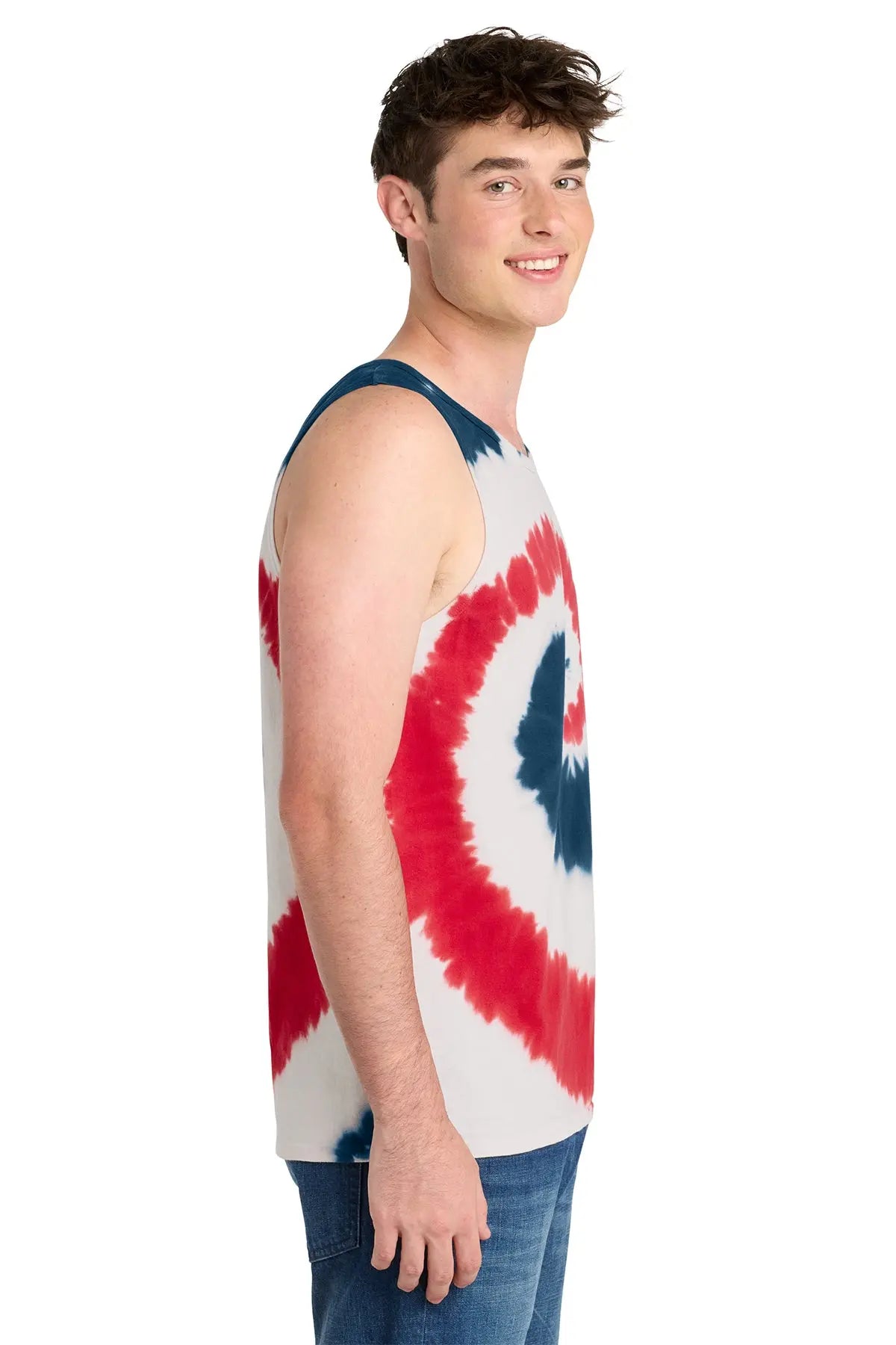 Port & Co™ Tie-Dye Tank Top #PC147TT Game Over Merch