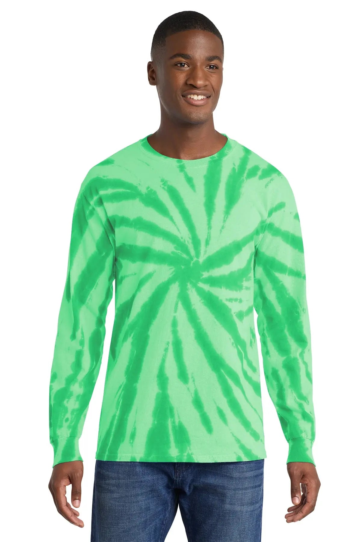 Port & Co™ Tie-Dye Long Sleeve Tee #PC147LS