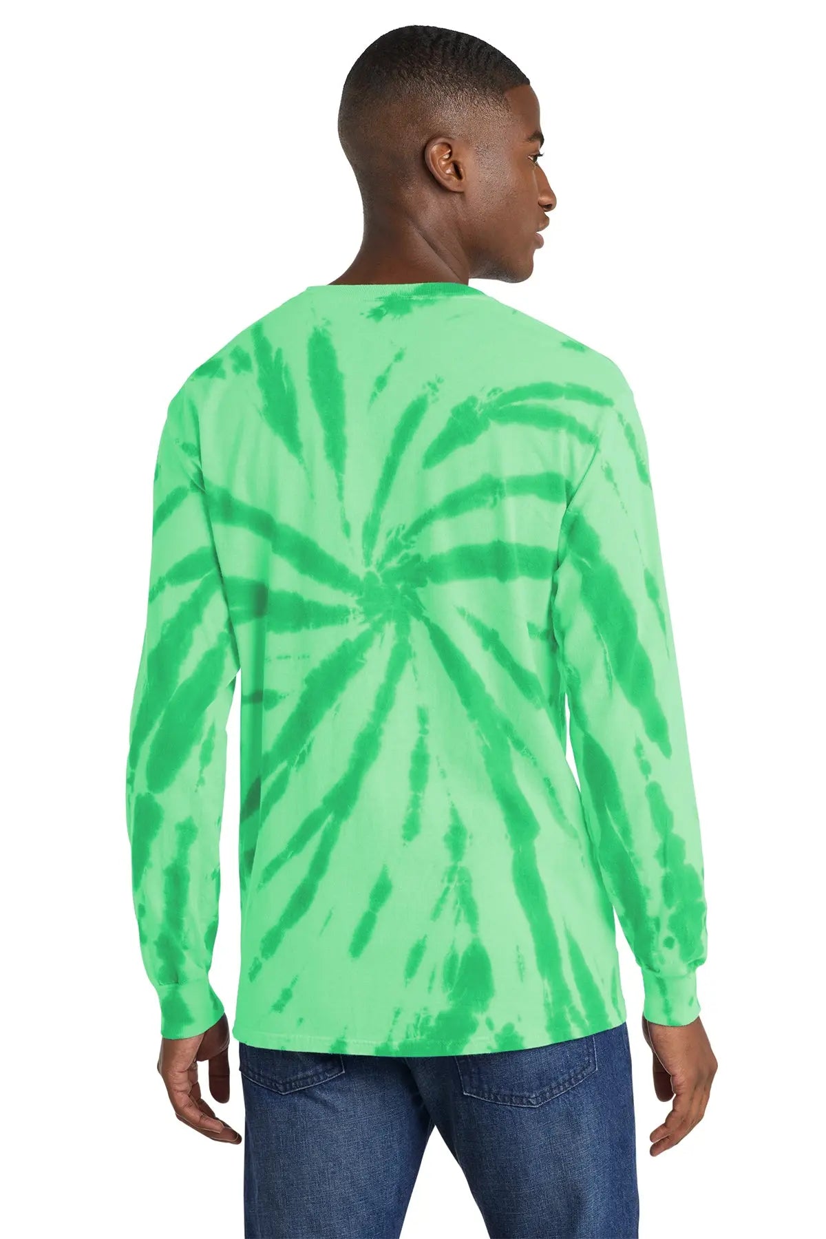 Port & Co™ Tie-Dye Long Sleeve Tee #PC147LS