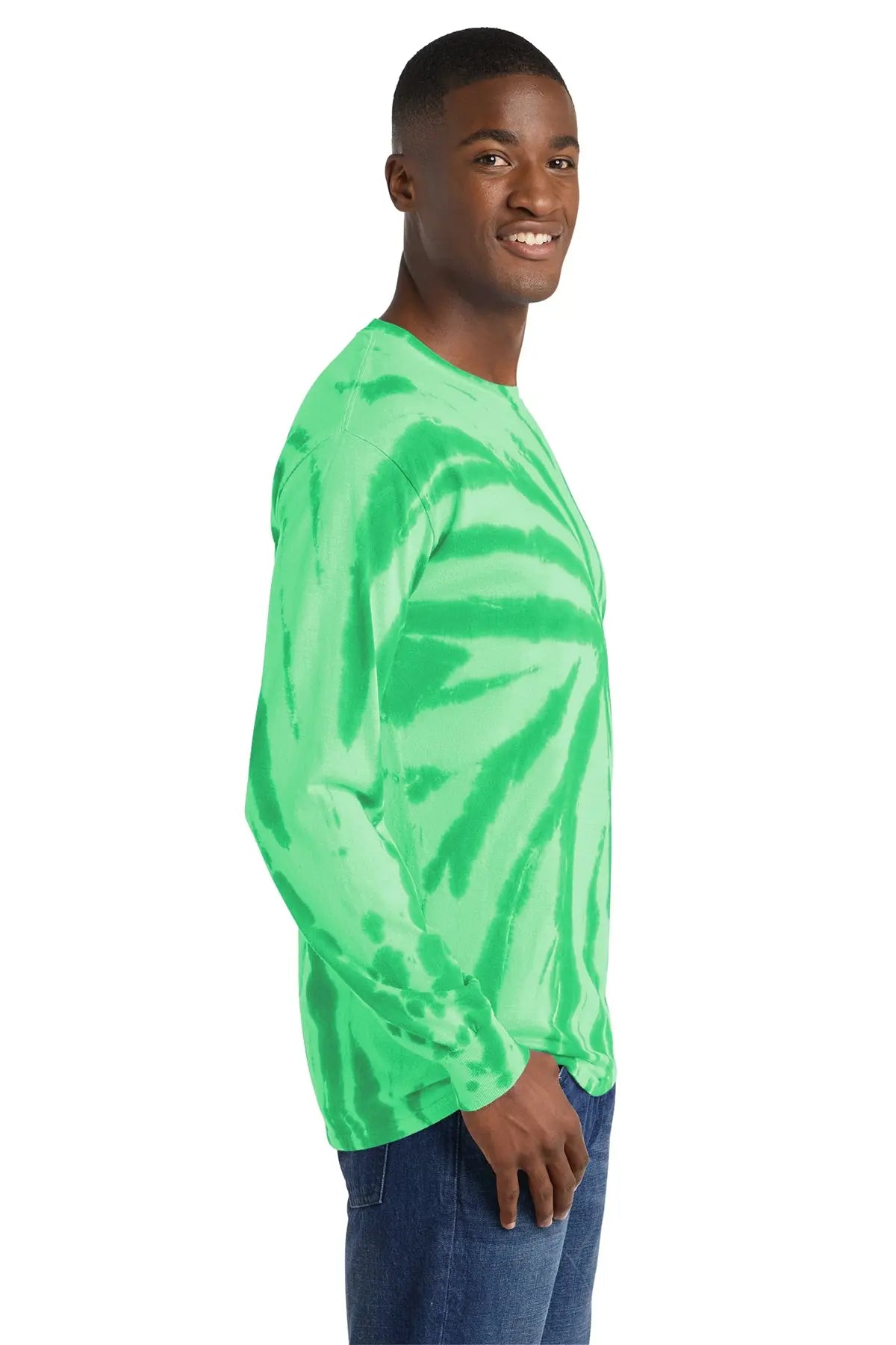 Port & Co™ Tie-Dye Long Sleeve Tee #PC147LS