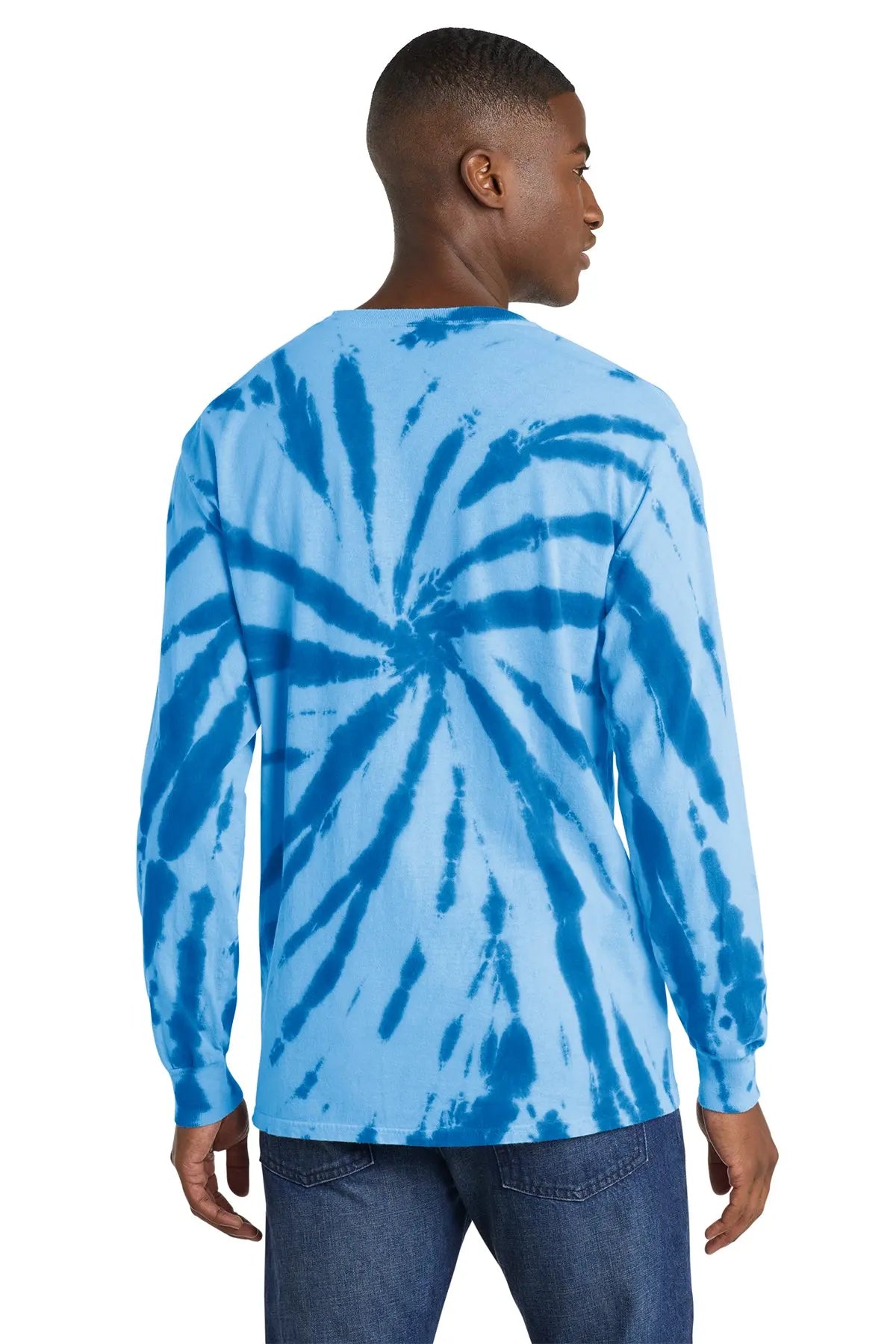 Port & Co™ Tie-Dye Long Sleeve Tee #PC147LS