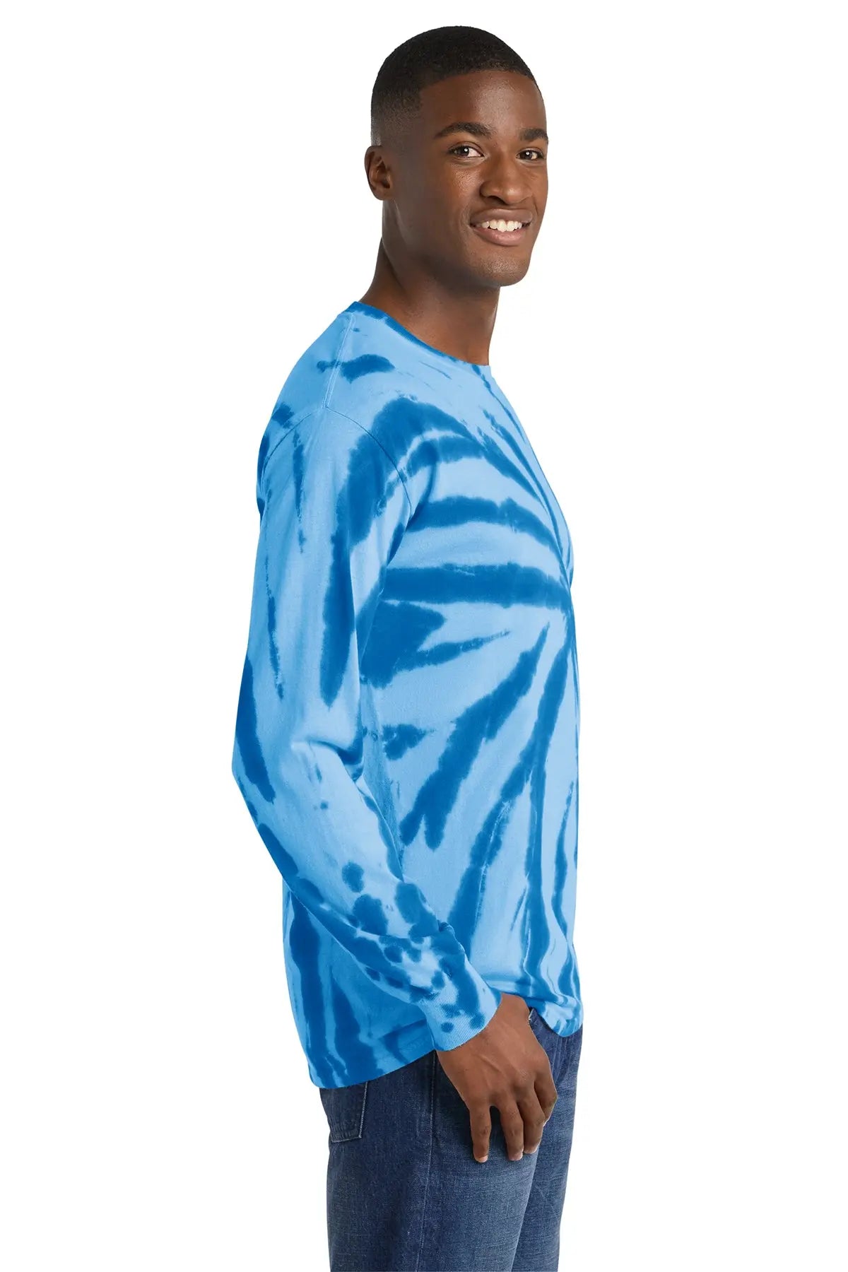 Port & Co™ Tie-Dye Long Sleeve Tee #PC147LS