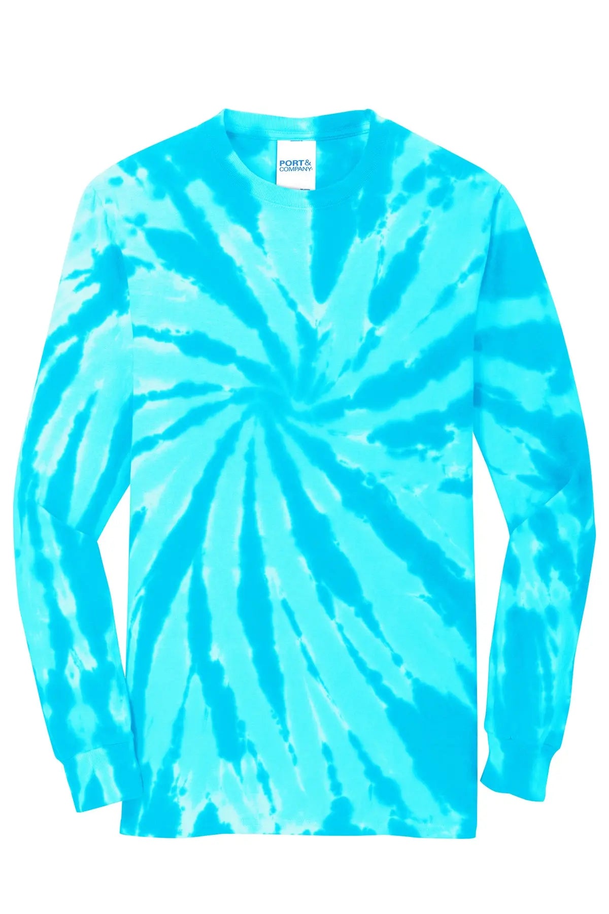 Port & Co™ Tie-Dye Long Sleeve Tee #PC147LS